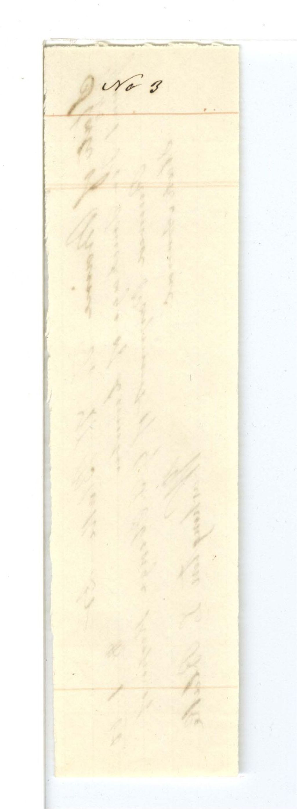 Miniature of Rebuilding Fence - Expenditures - Bill No. 3: Washington L. Blake