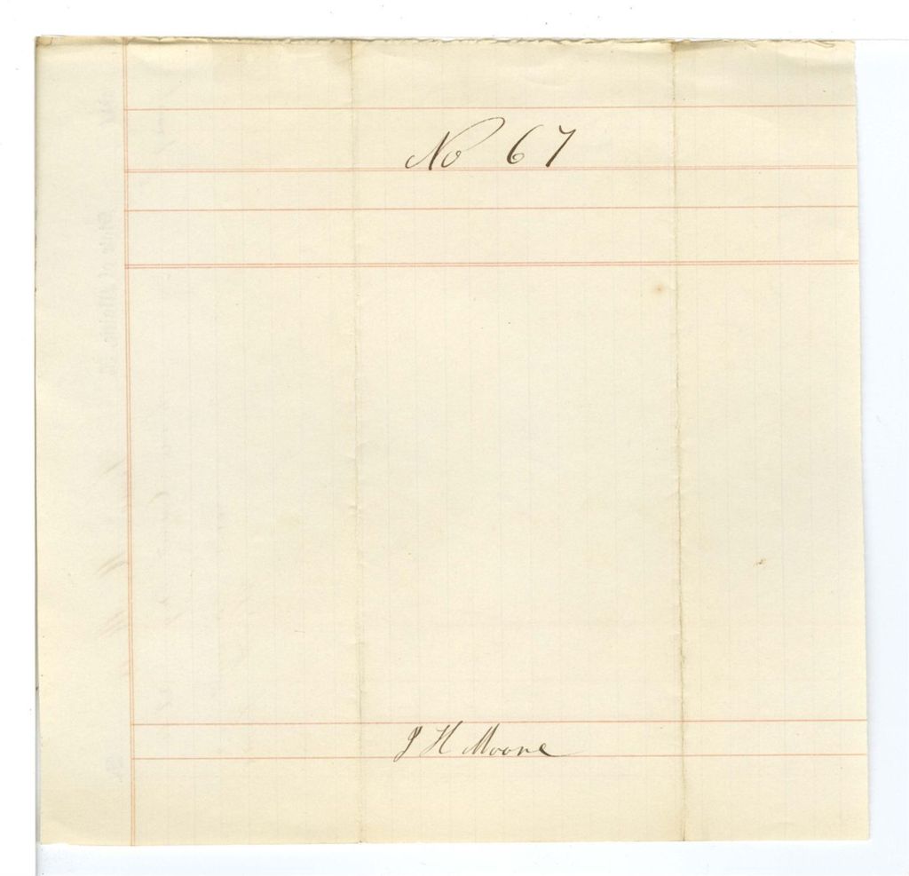 Miniature of No. 67 - J H Moore