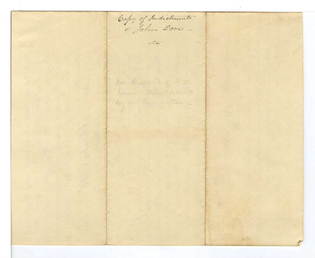 Miniature of Copy of Judgement, State v John Dore