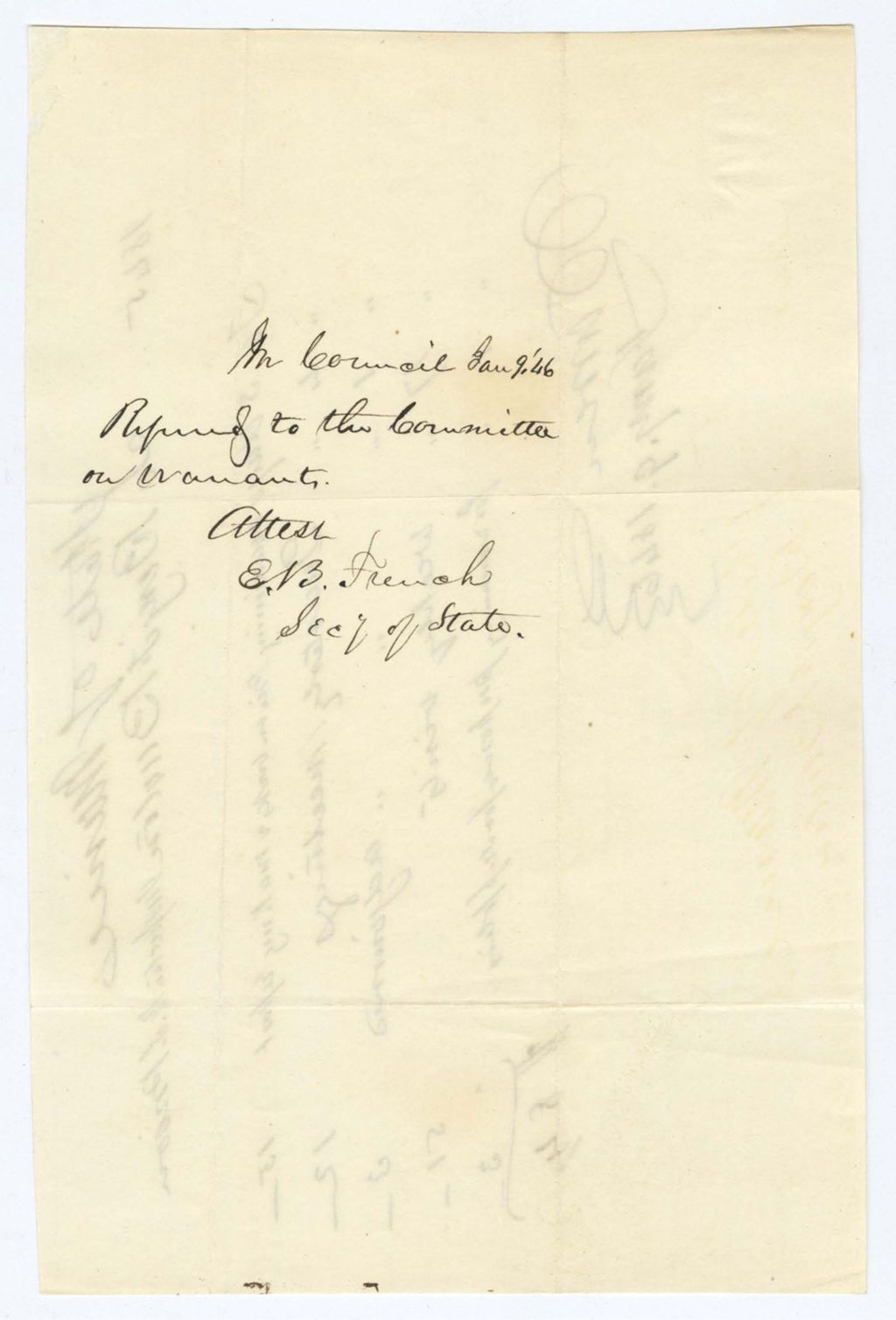 Miniature of Account of Benjamin F. Buxton