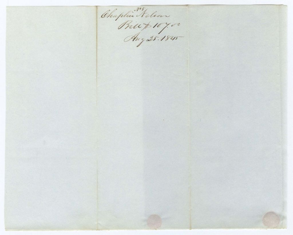 Miniature of Voucher 5: Chaplin Nelson