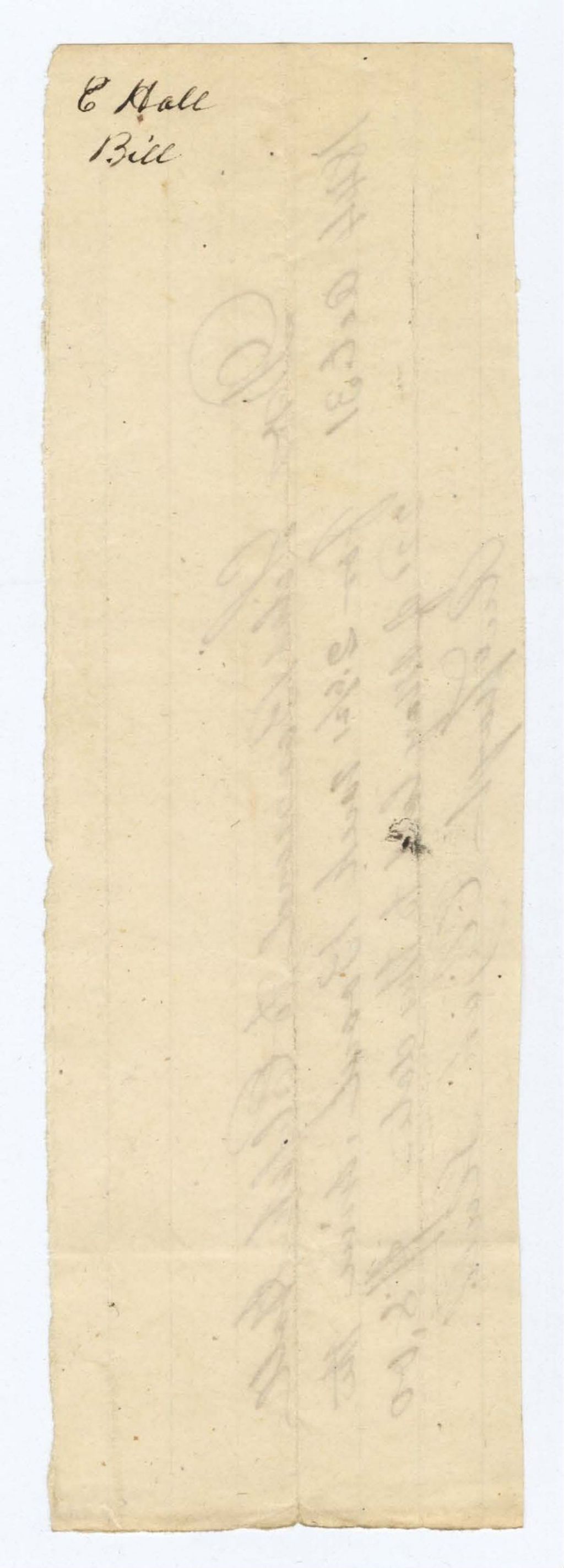 Miniature of Voucher 17: J. Webber Sub-Voucher 9: Barnard Sub-Voucher 1: E. Hall