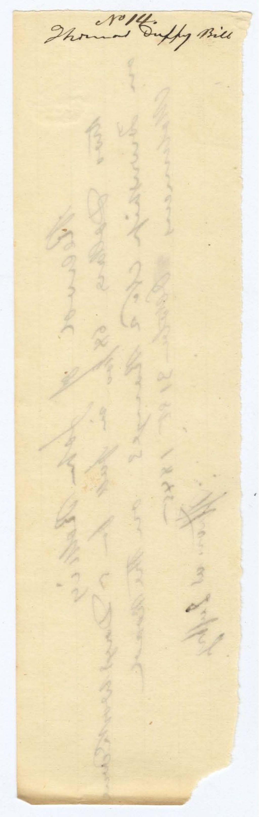 Miniature of Voucher 4: Rollins Sub-Voucher 14: Thomas Duffy