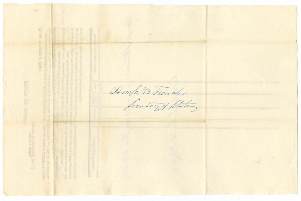 Miniature of Schedule of Fines, Forfeitures, and Bills of Cost for the Supreme Judicial Court of Lincoln County, [September Term?]