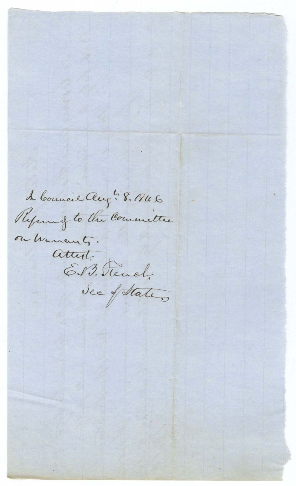 Miniature of Voucher, Cornelius Holland