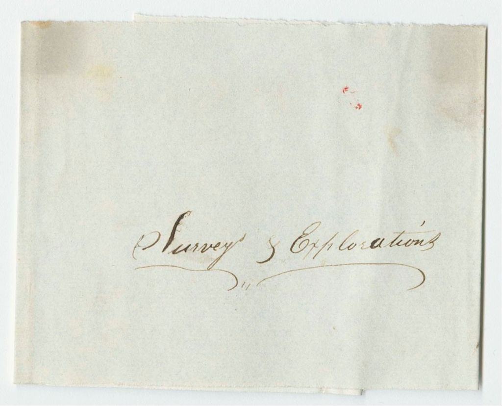 Miniature of Vouchers from Sheet 7 of the Account of Levi Bradley: Surveys & Exploration