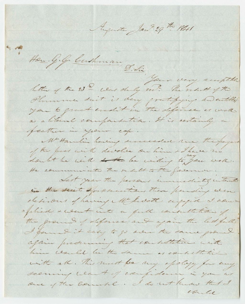 Miniature of Vouchers from Sheet 14 of the Account of Levi Bradley: Rufus McIntire