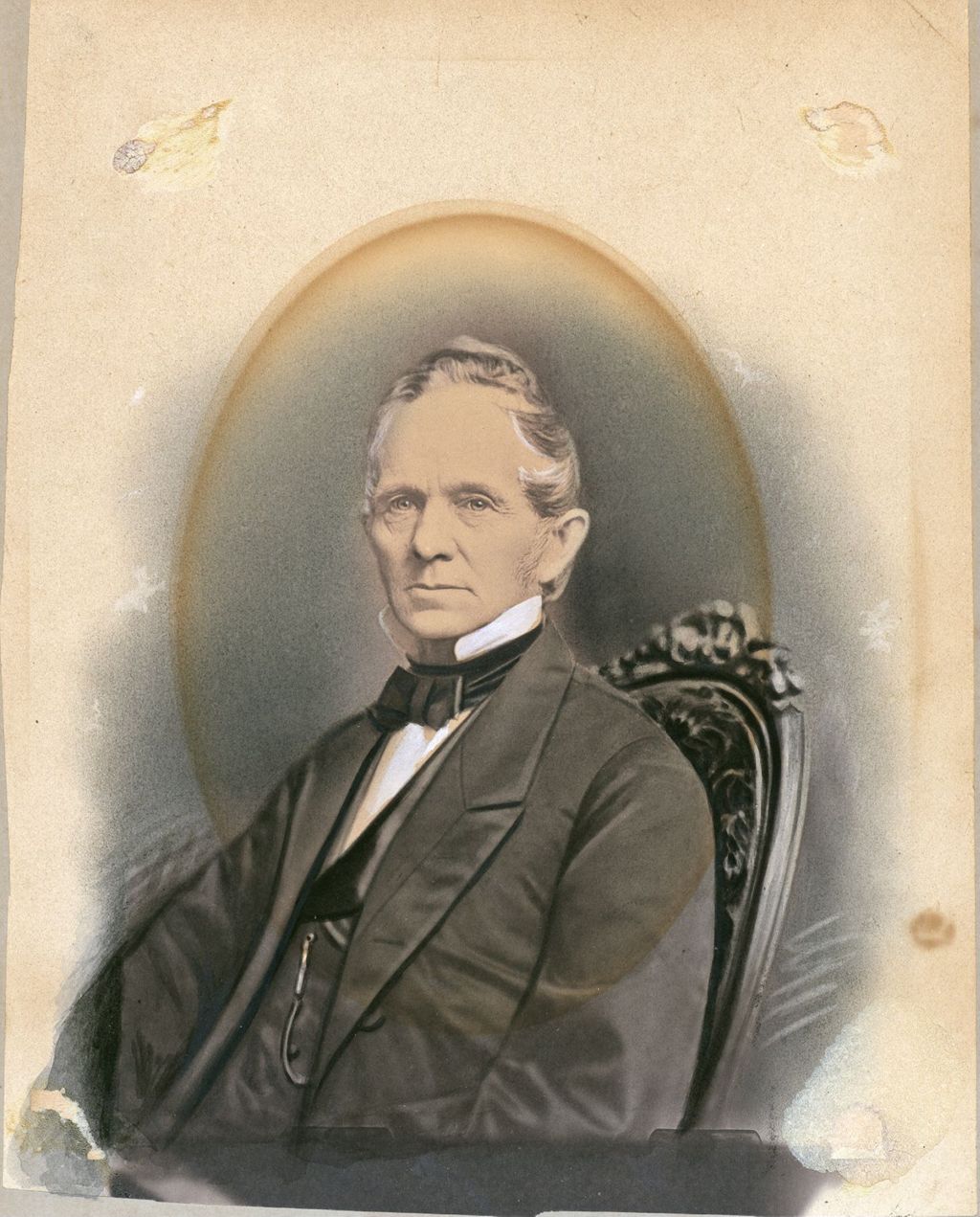 Miniature of James B. Cahoon (1838)