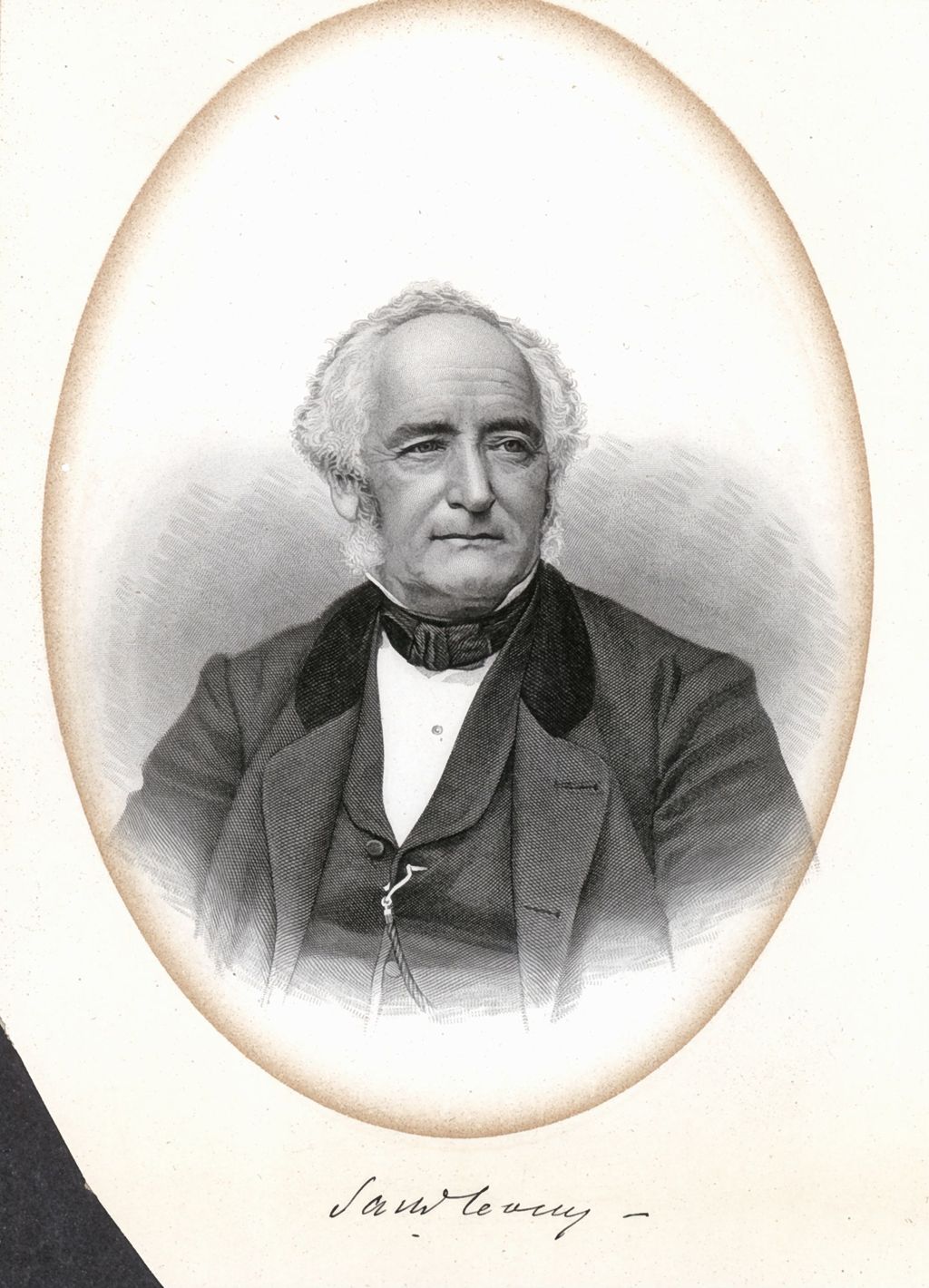 Miniature of Samuel Cony (1850-1854)