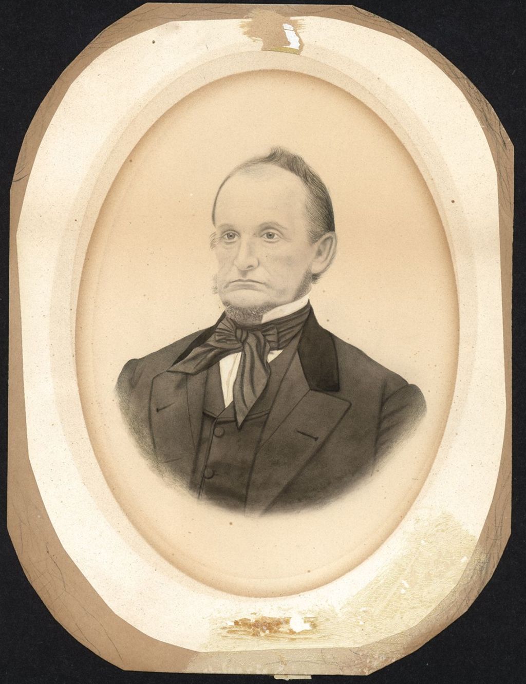 Miniature of Isaac Reed (1856)