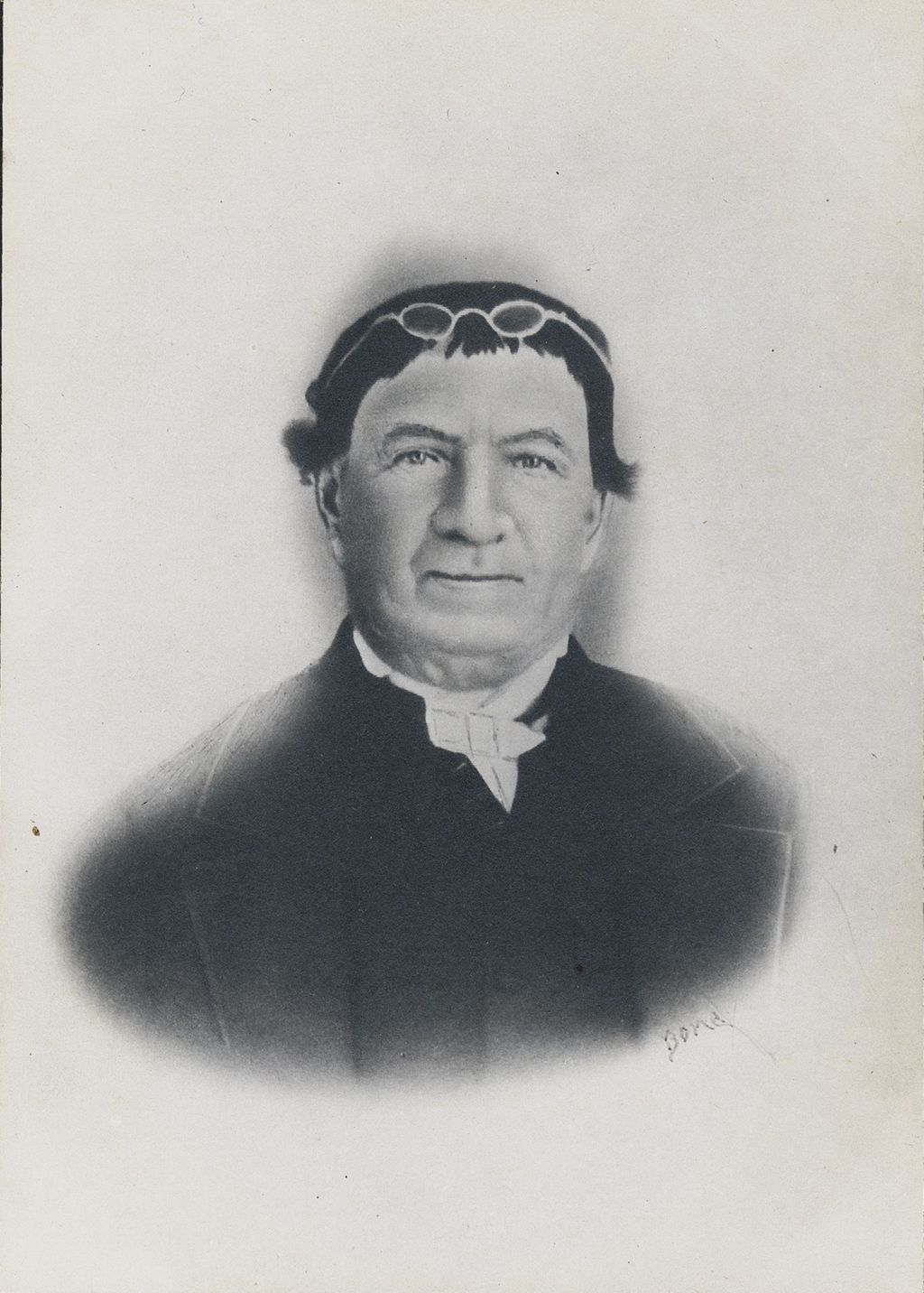 Miniature of Joshua Hall (acting, 1830)