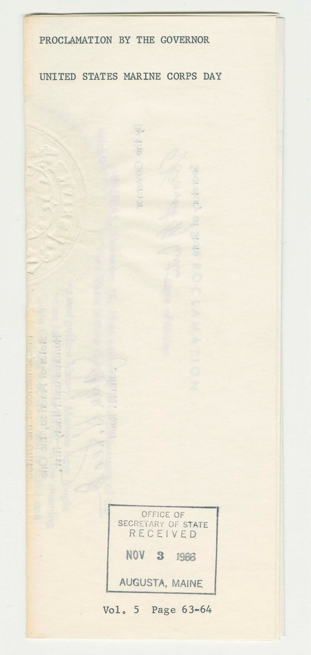 Miniature of United States Marine Corps Day