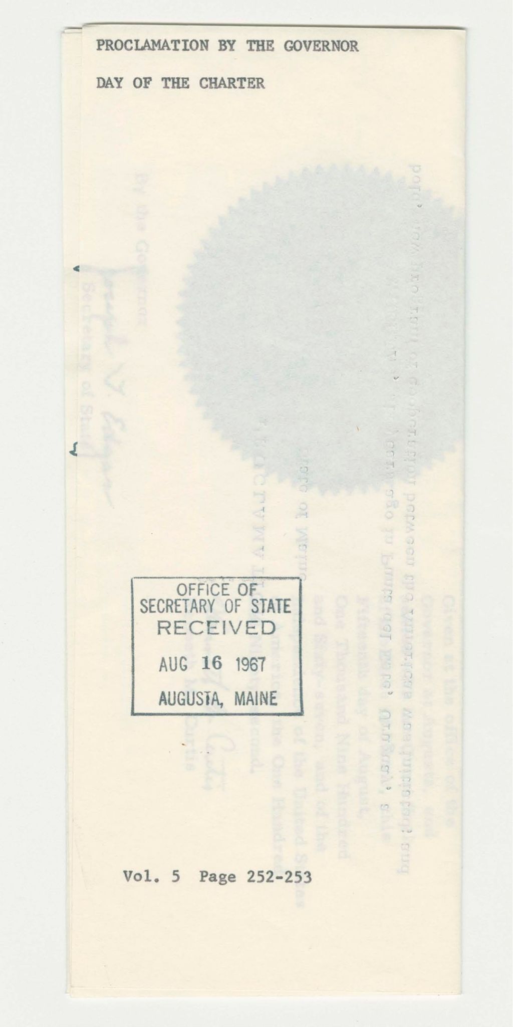 Miniature of Day of the Charter