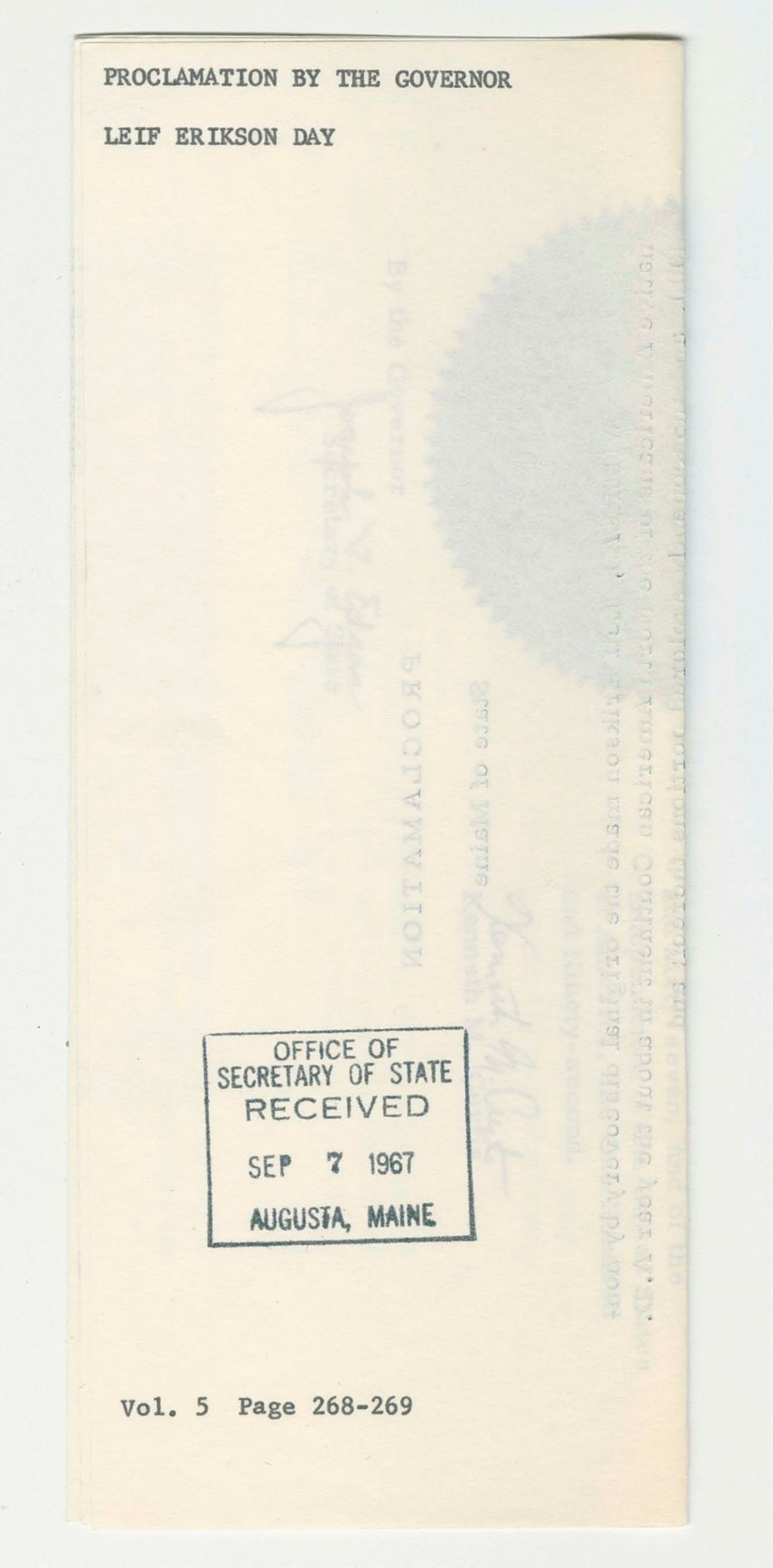 Miniature of Leif Erikson Day