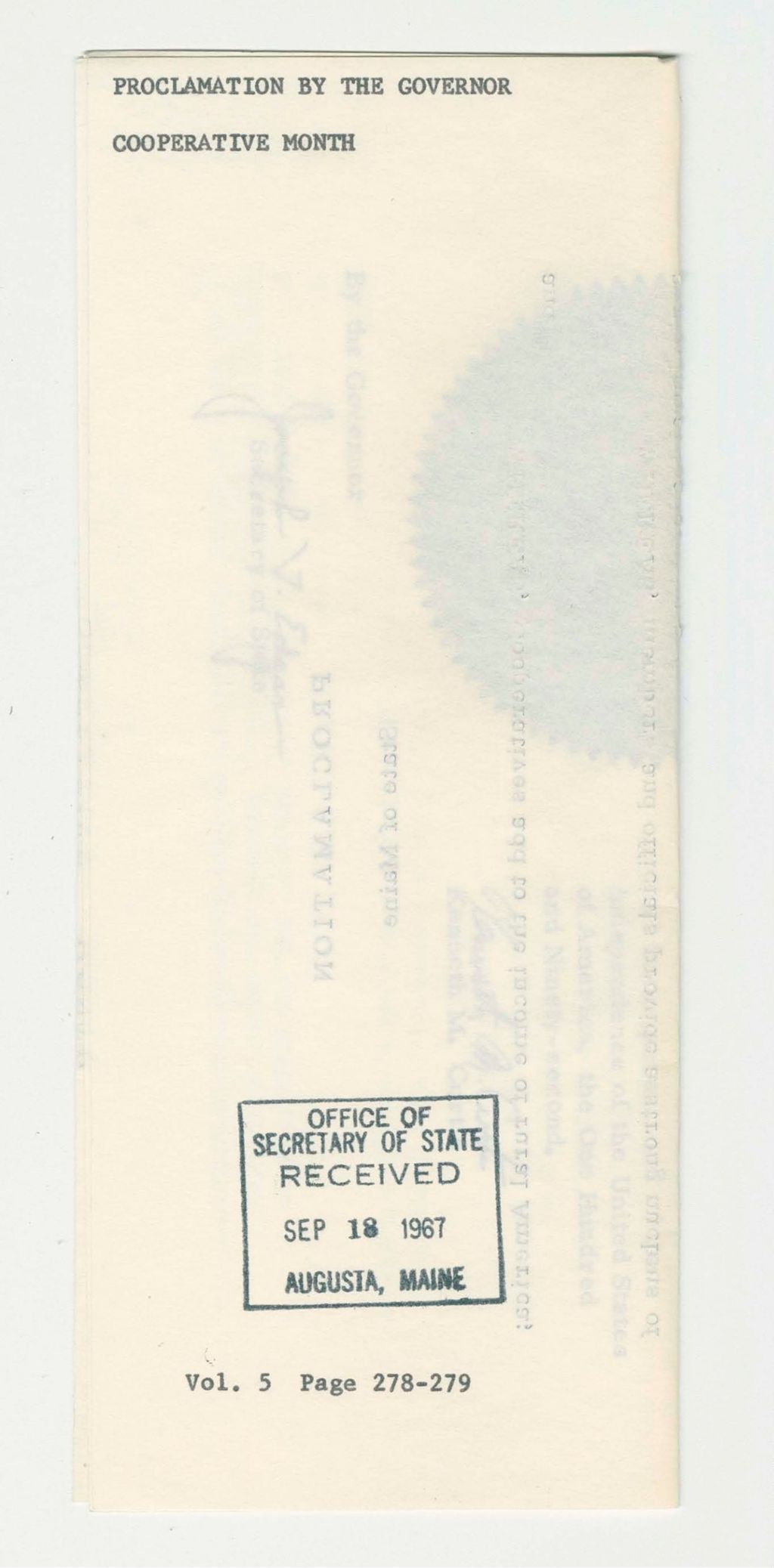 Miniature of Cooperative Month