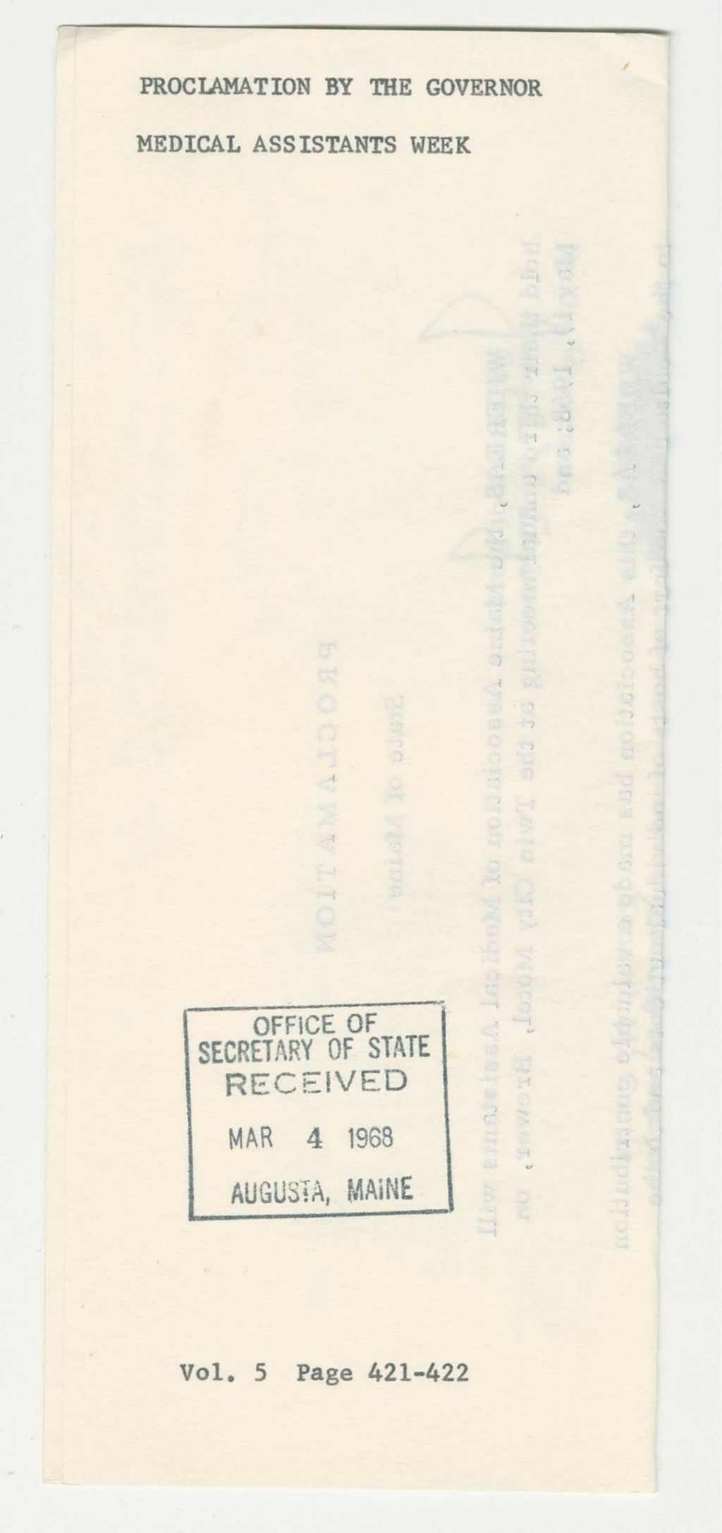 Miniature of Medical Assistants Week
