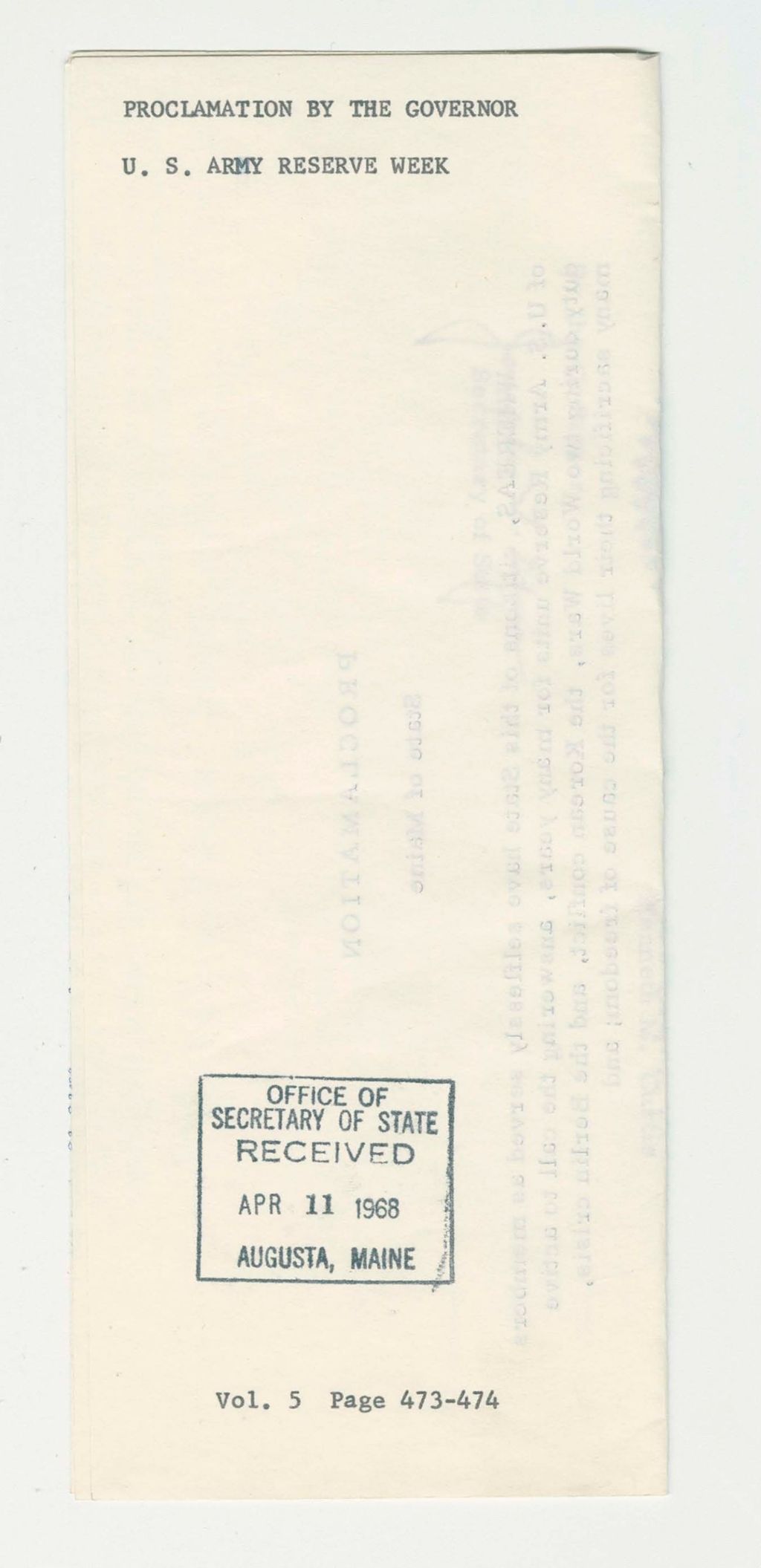 Miniature of US Army Reserve Month