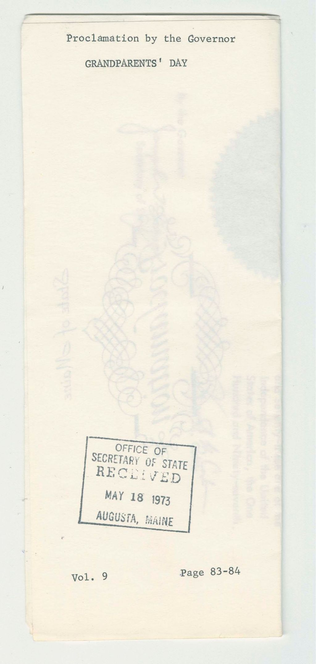 Miniature of Grandparents' Day