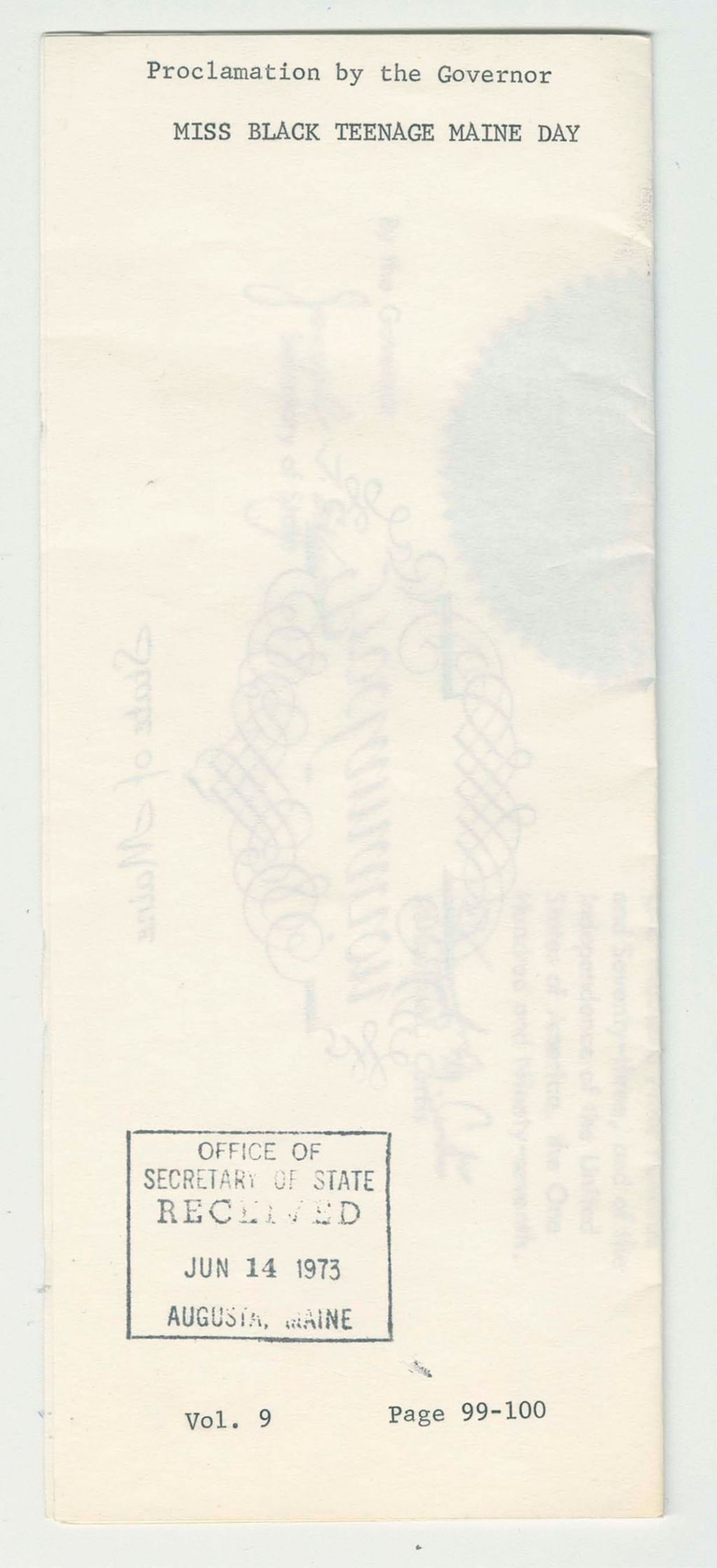 Miniature of Miss Black Teenage Maine Day