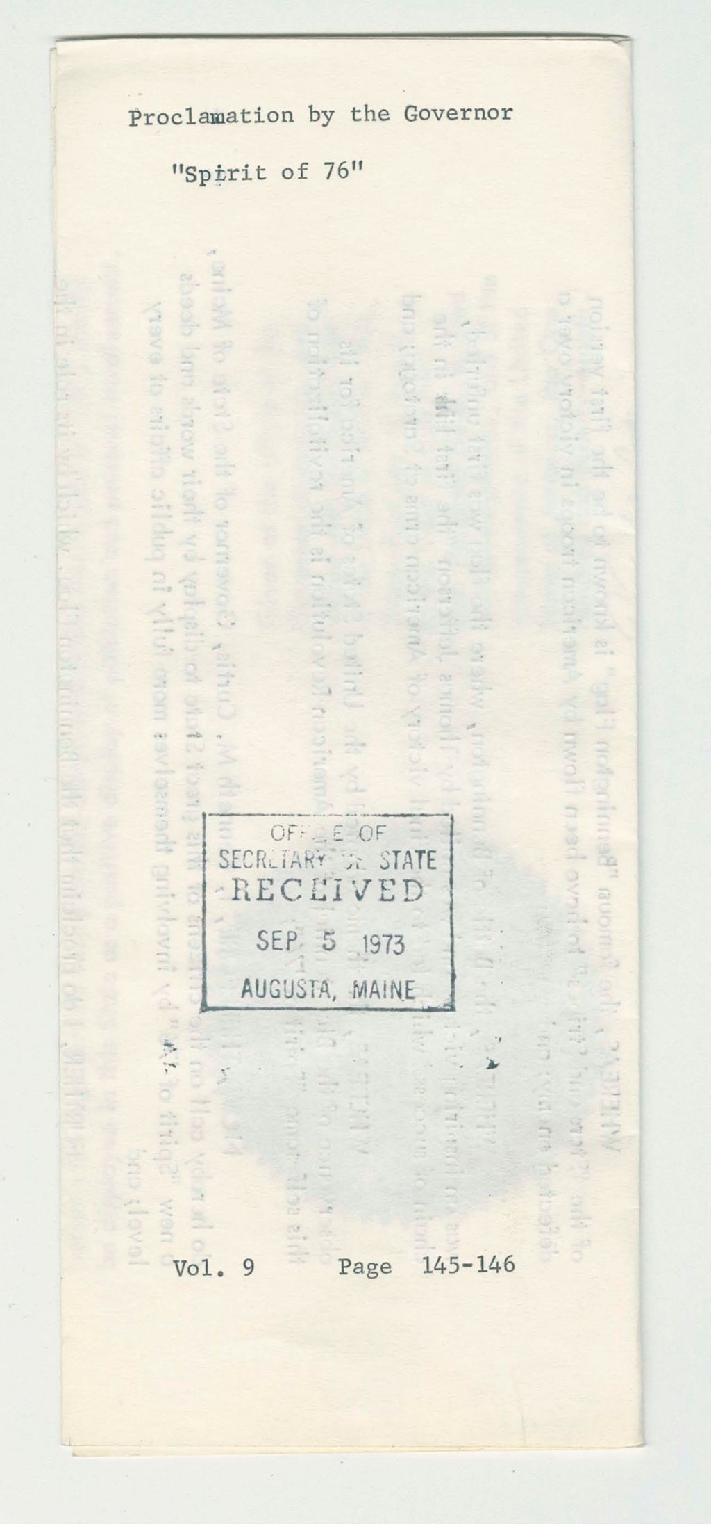 Miniature of "Spirit of 76"
