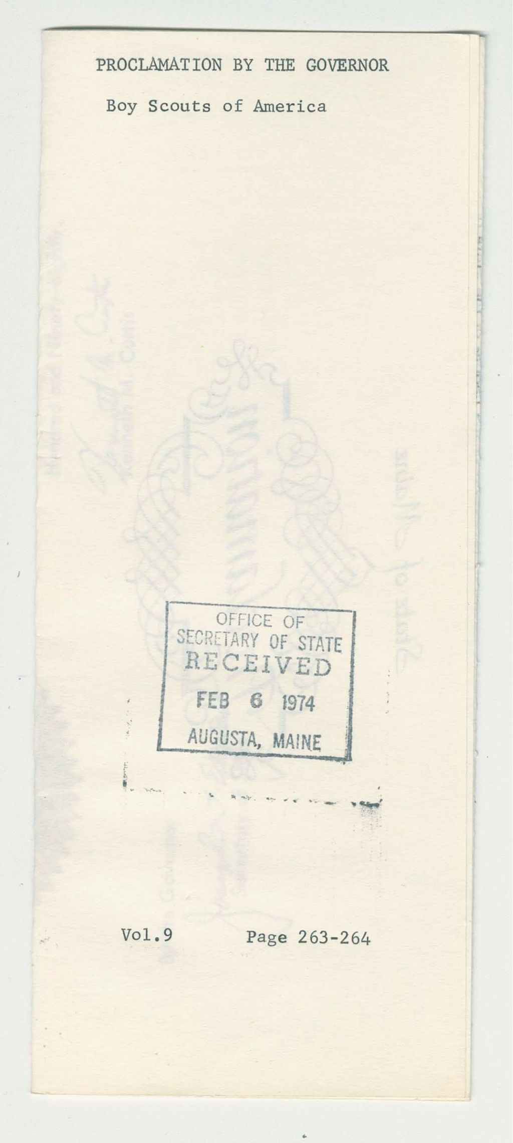 Miniature of Boy Scouts of America