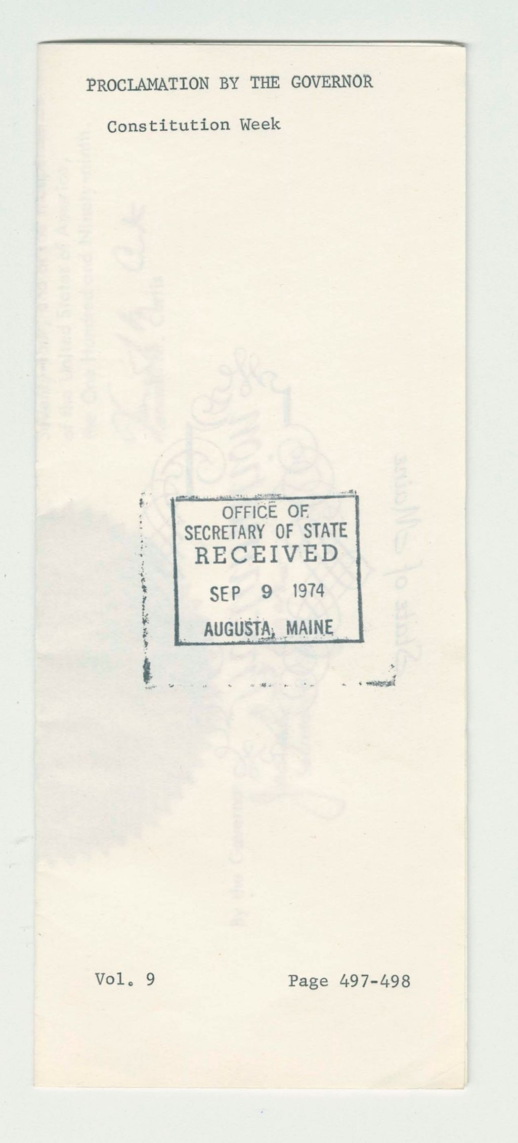 Miniature of Constitution Week
