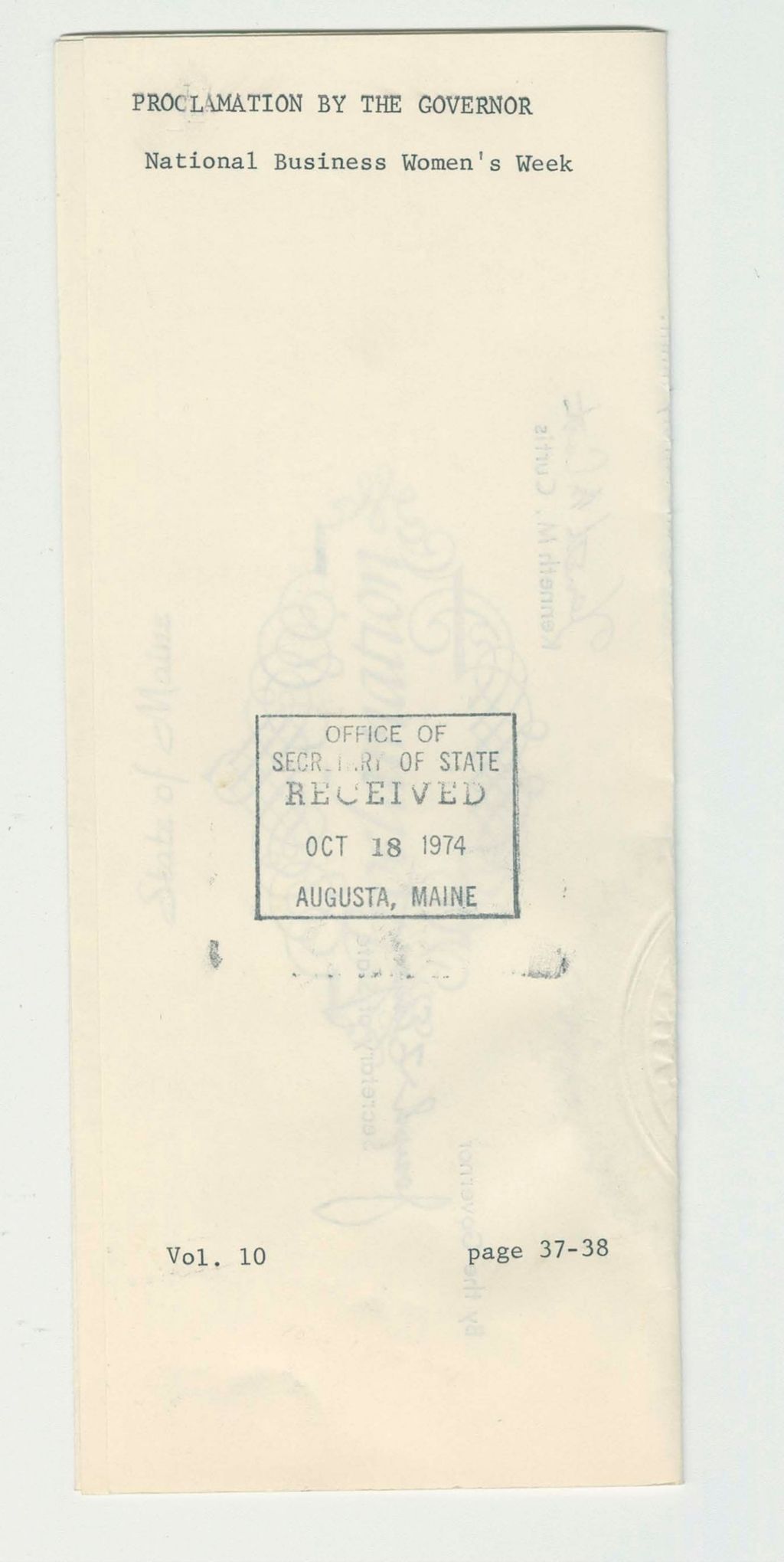 Miniature of National Business Women's Week