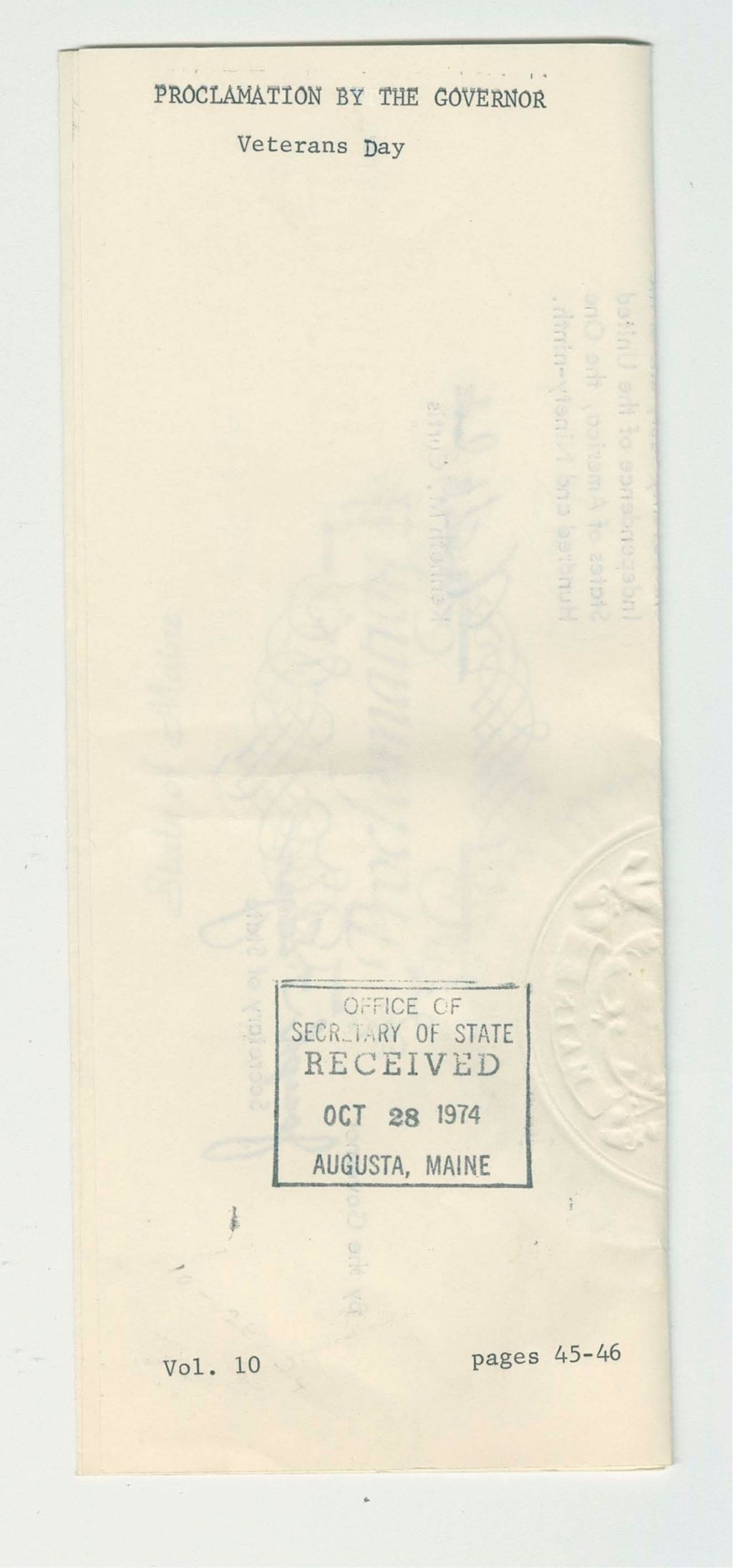 Miniature of Veterans Day