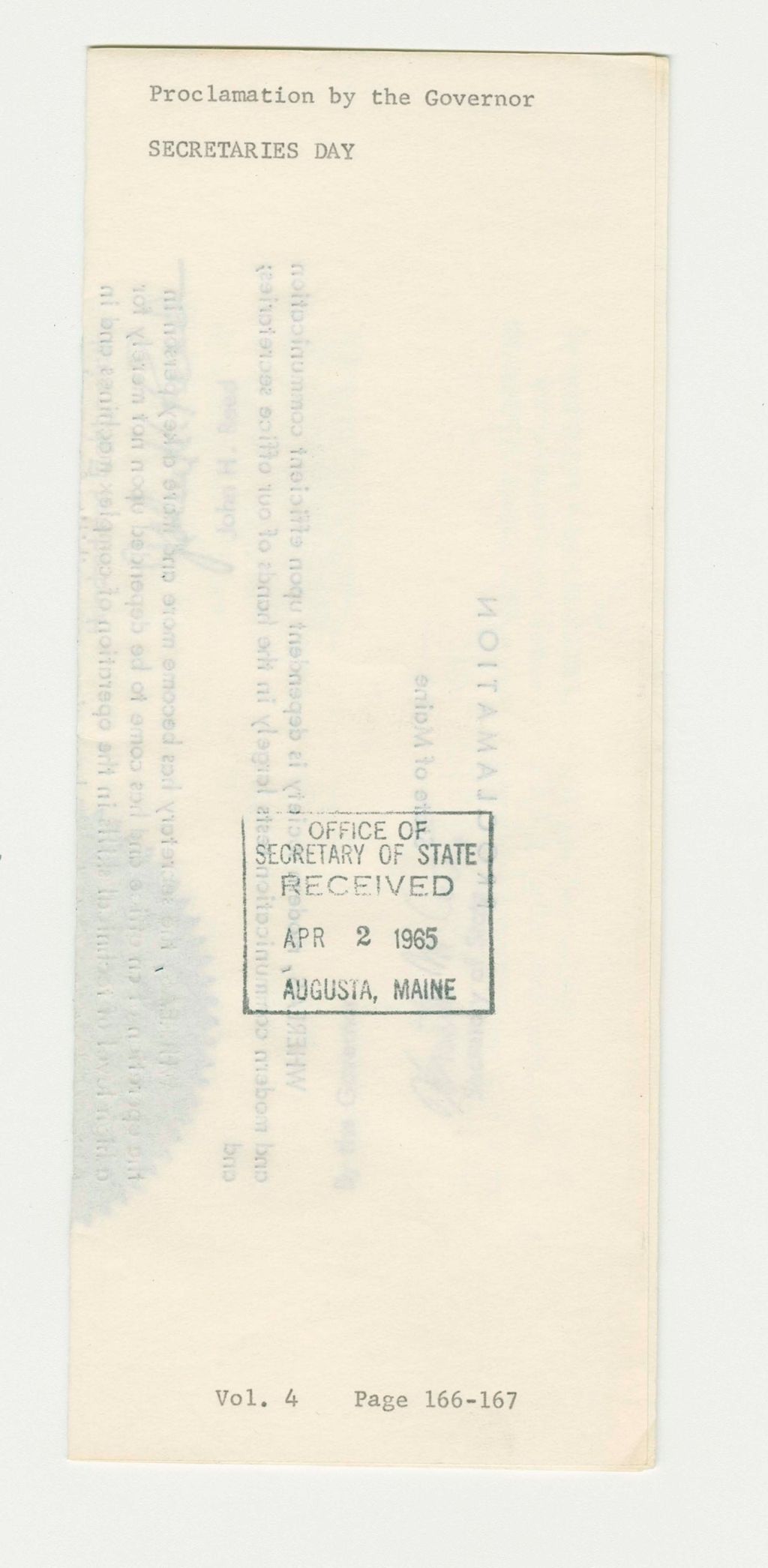 Miniature of Secretaries Day