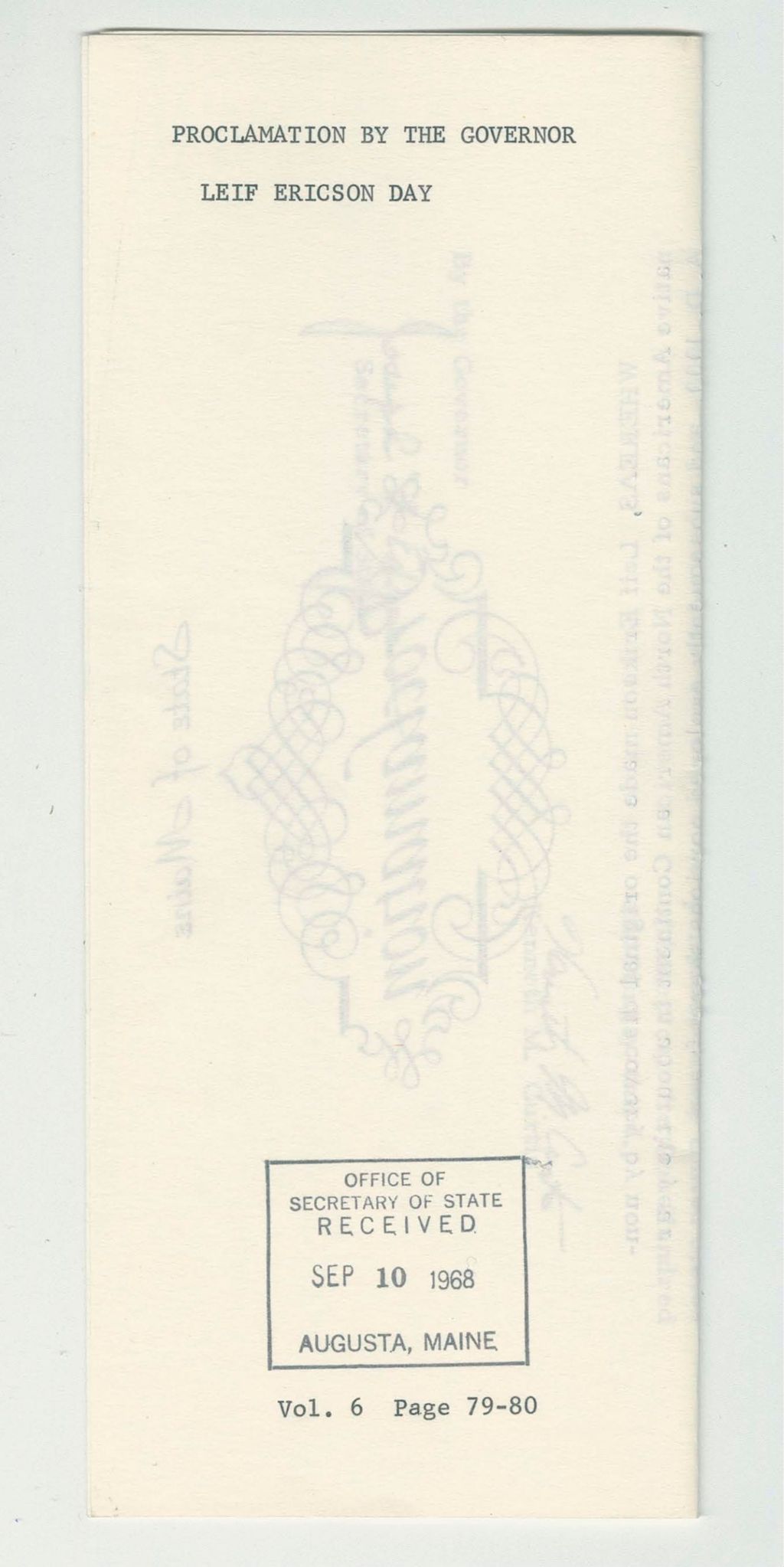 Miniature of Leif Erikson Day