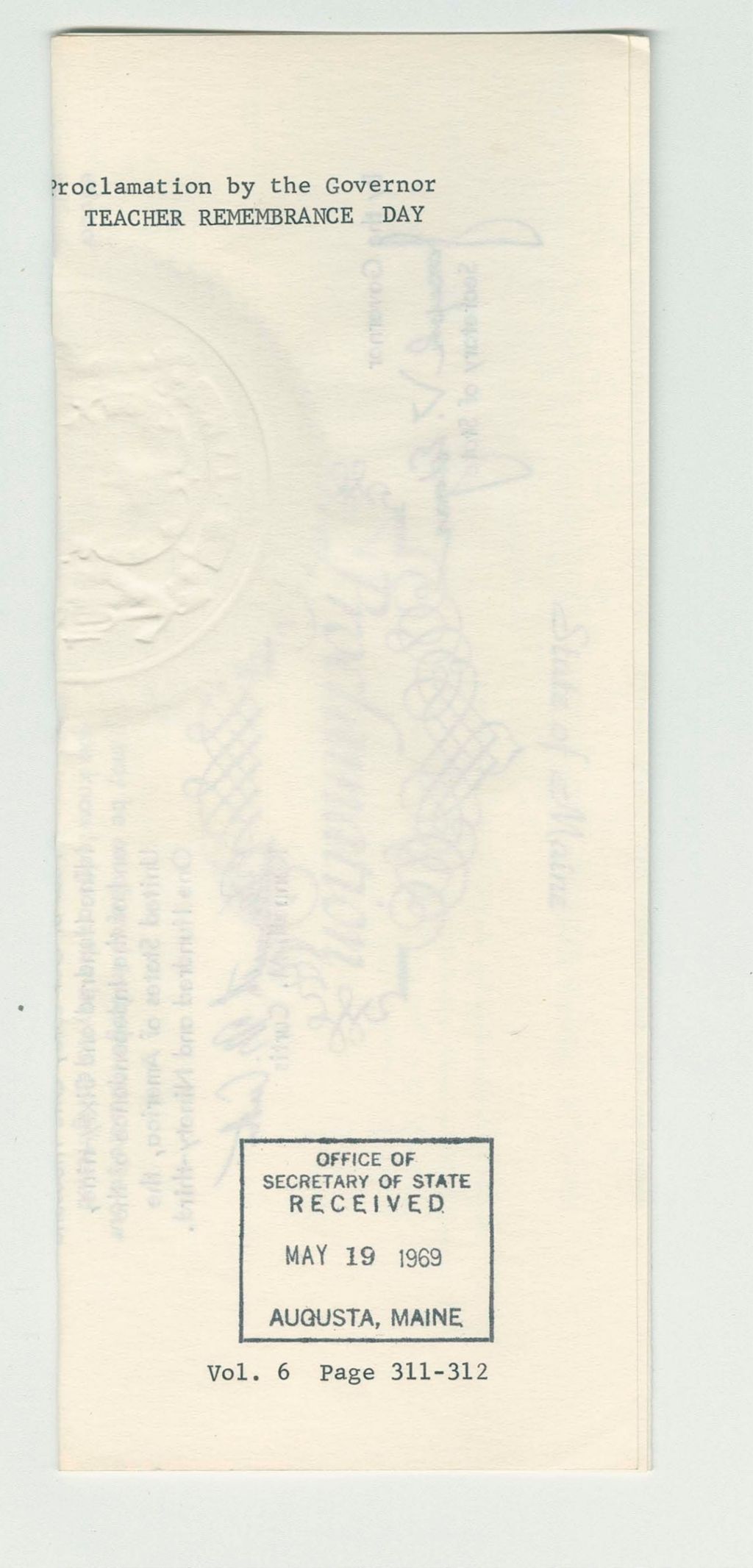 Miniature of Teacher Remembrance Day