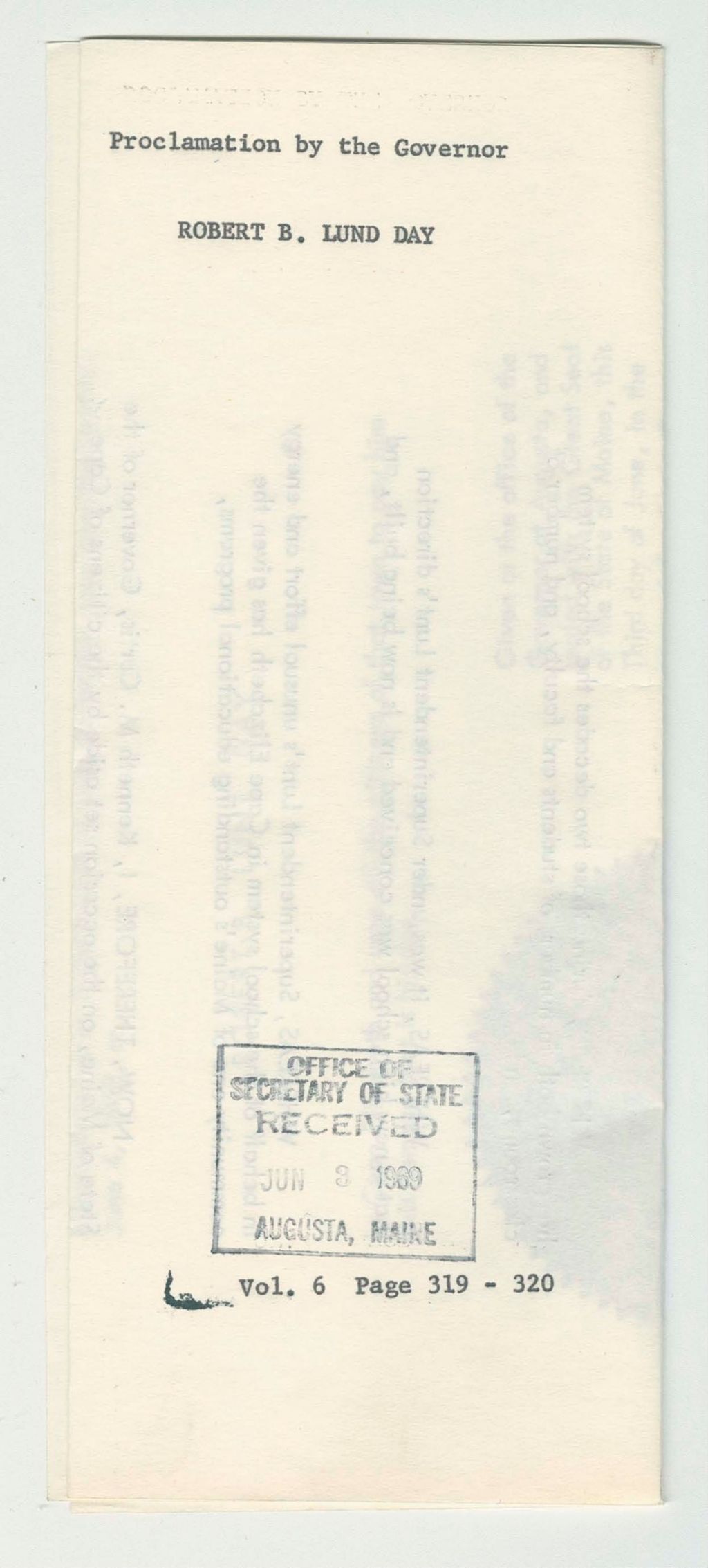 Miniature of Robert B. Lunt Day
