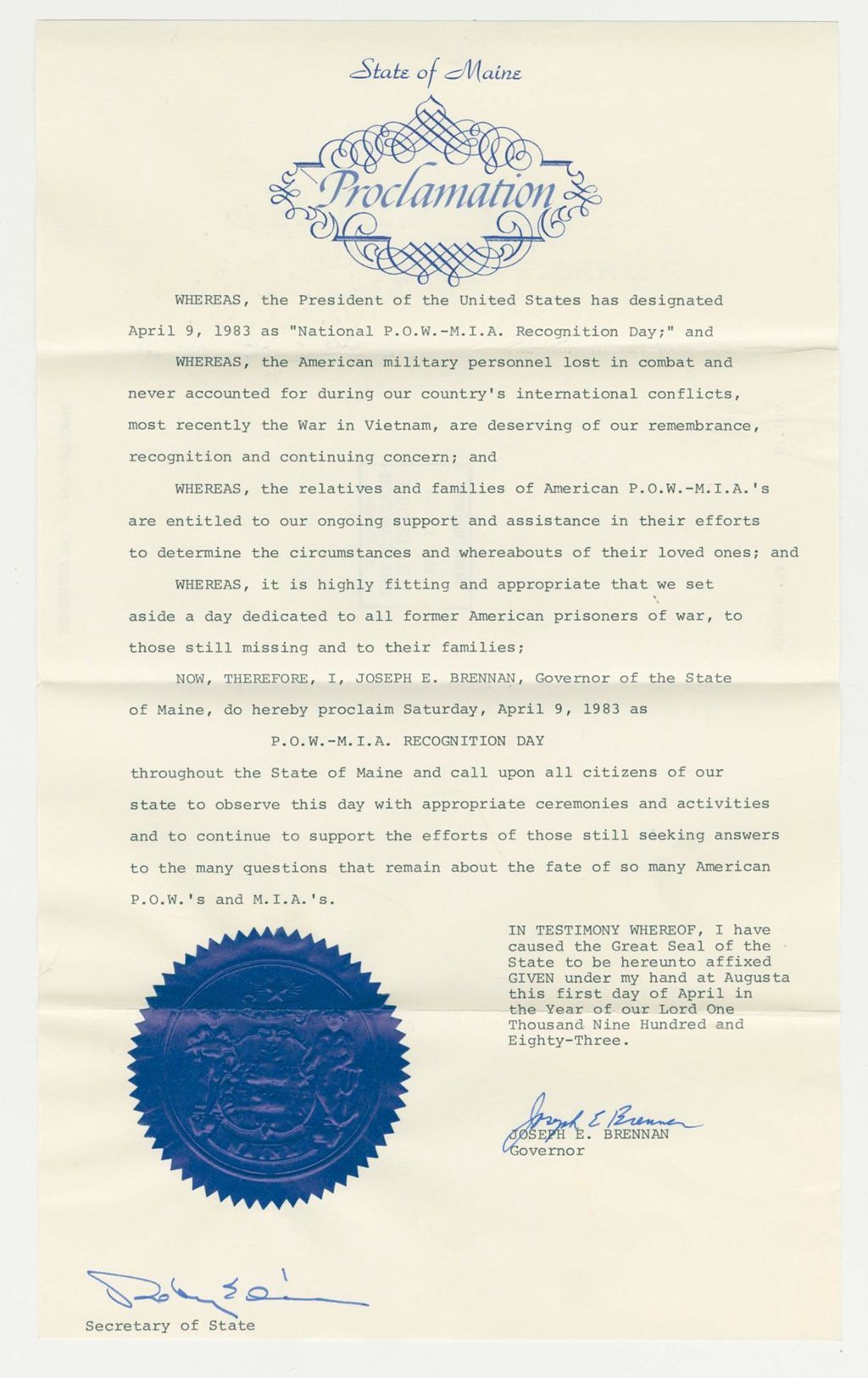 Miniature of POW-MIA Recognition Day