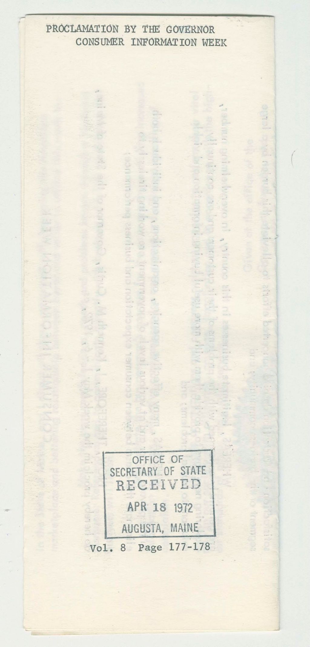 Miniature of Consumer Information Week