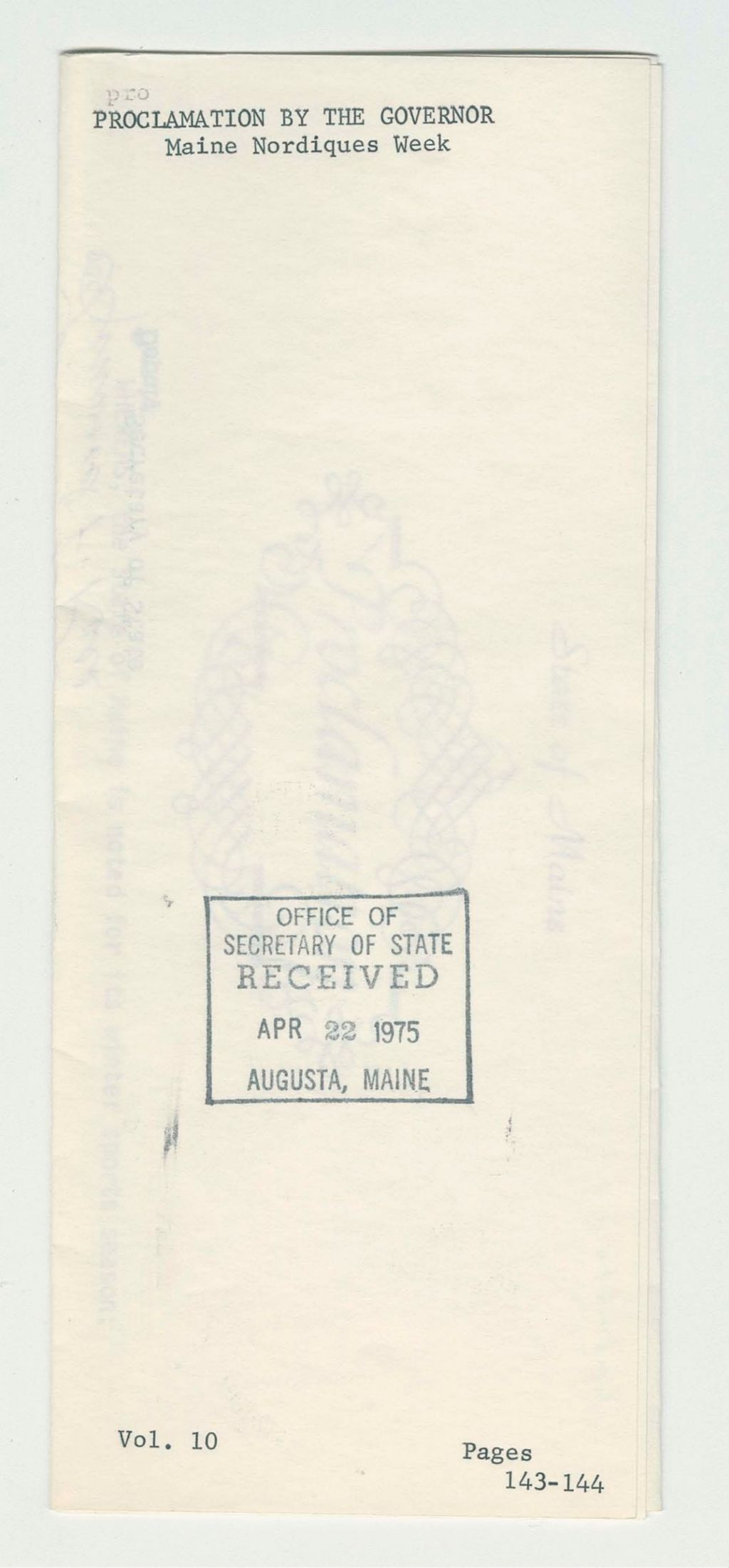 Miniature of Maine Nordiques Week
