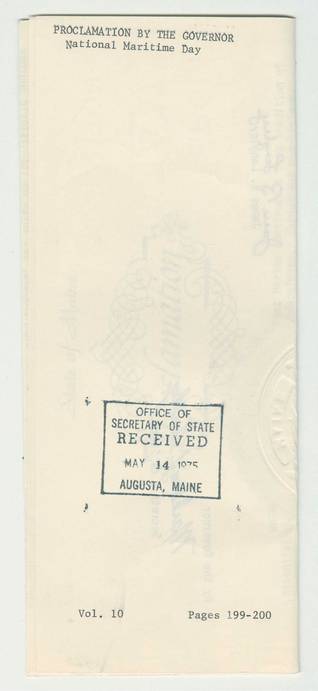 Miniature of National Maritime Day