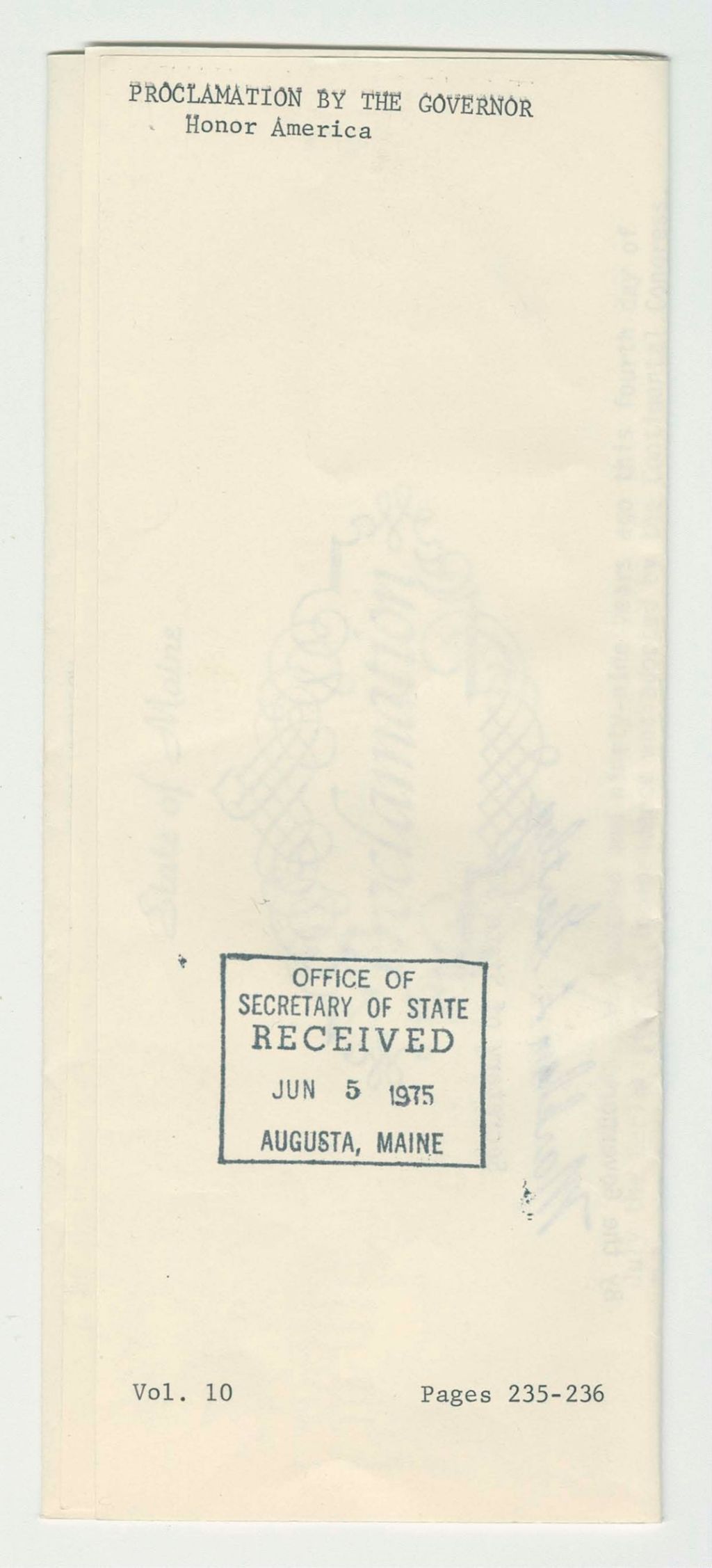 Miniature of Honor America Day