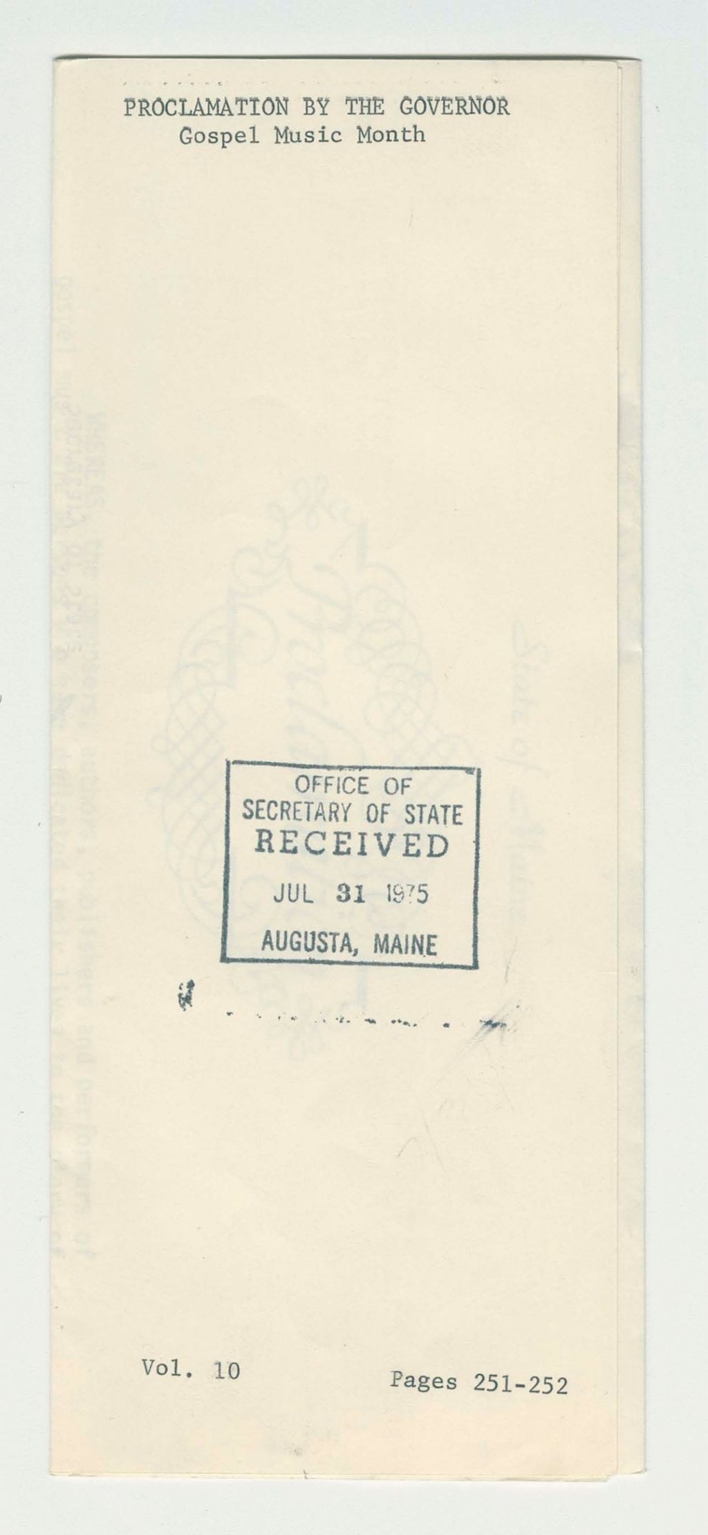 Miniature of Gospel Music Month