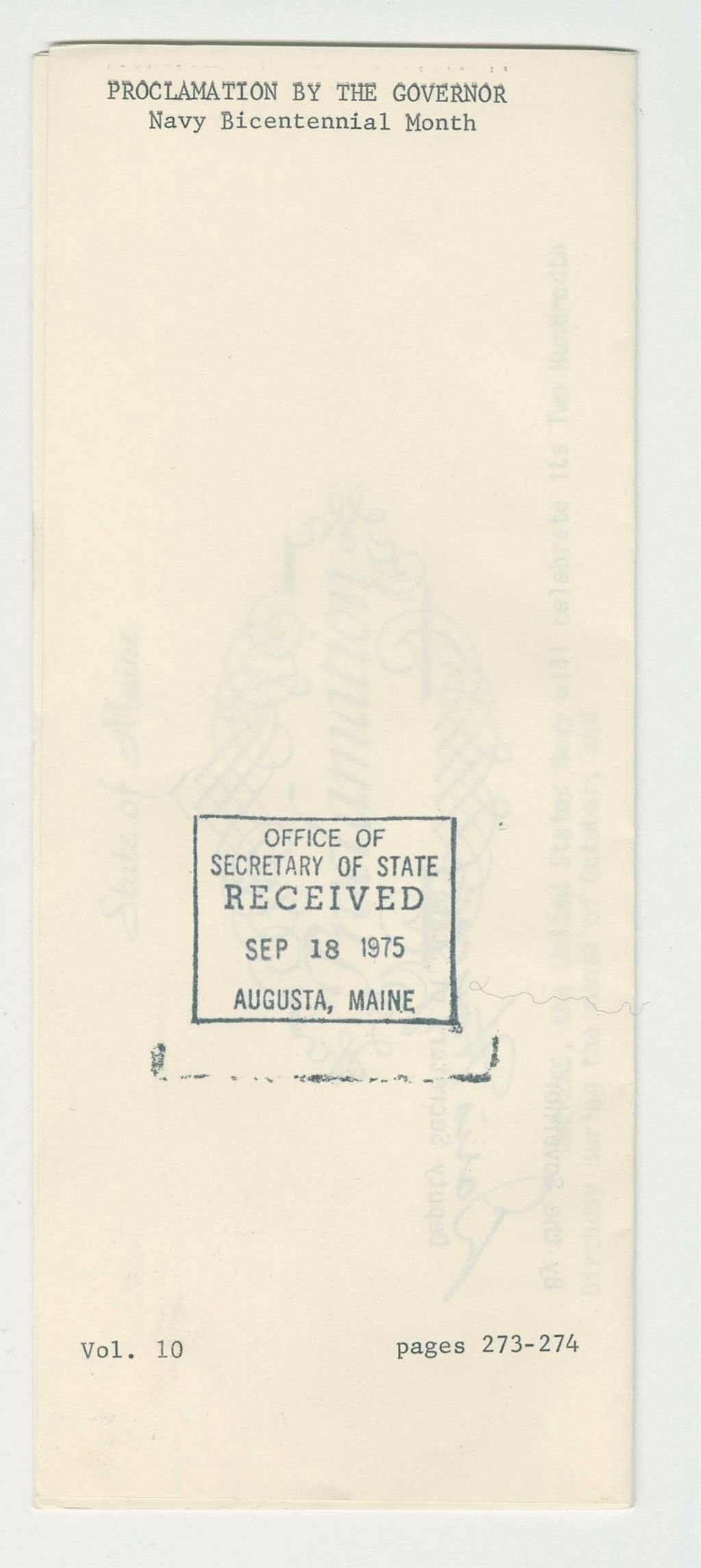 Miniature of Navy Bicentennial Month