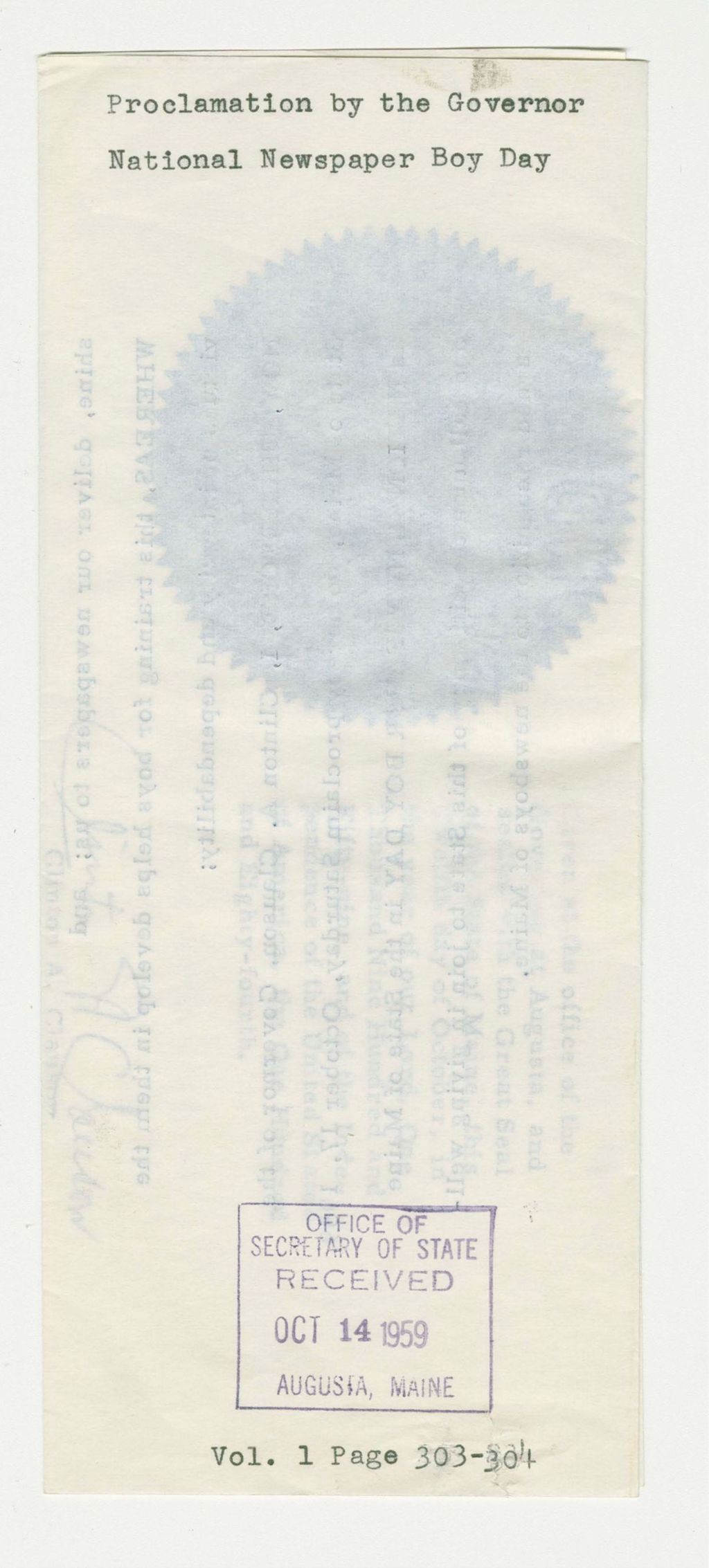 Miniature of National Newspaper Boy Day