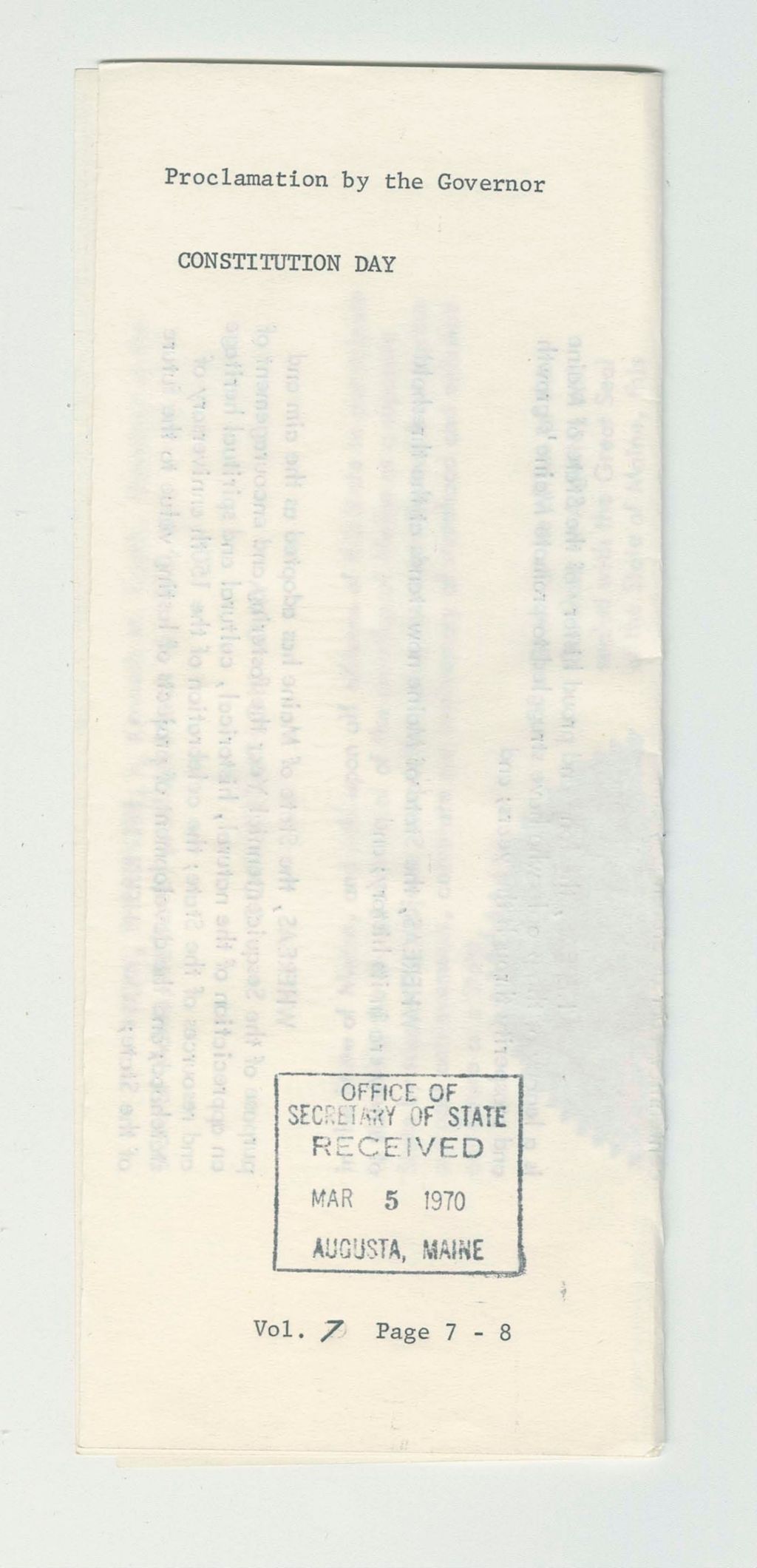 Miniature of Constitution Day