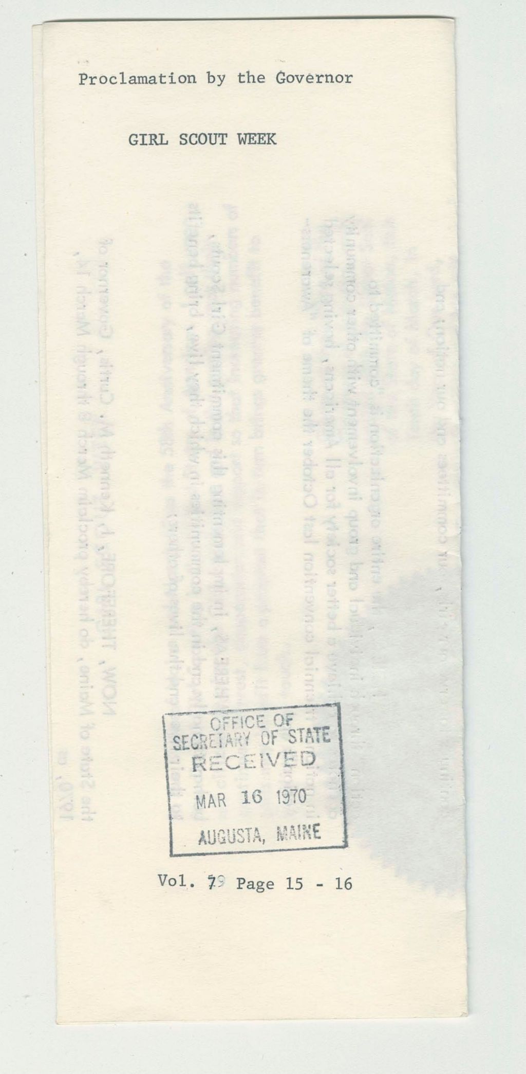 Miniature of Girl Scout Week