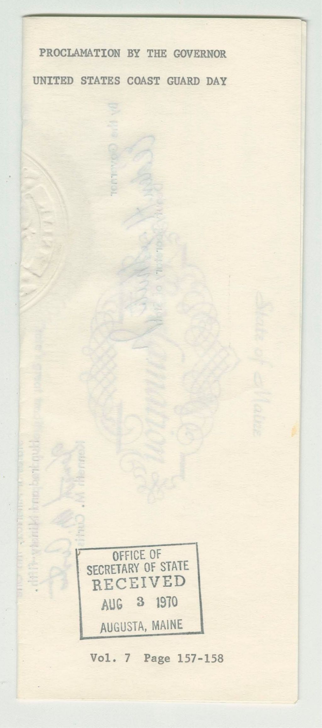 Miniature of United States Coast Guard Day