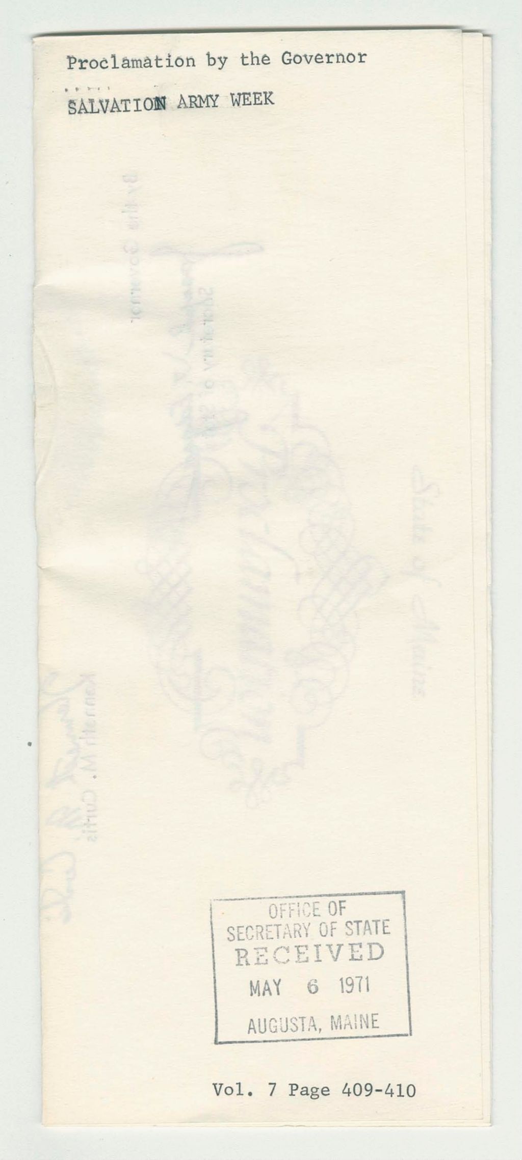 Miniature of Salvation Army Week