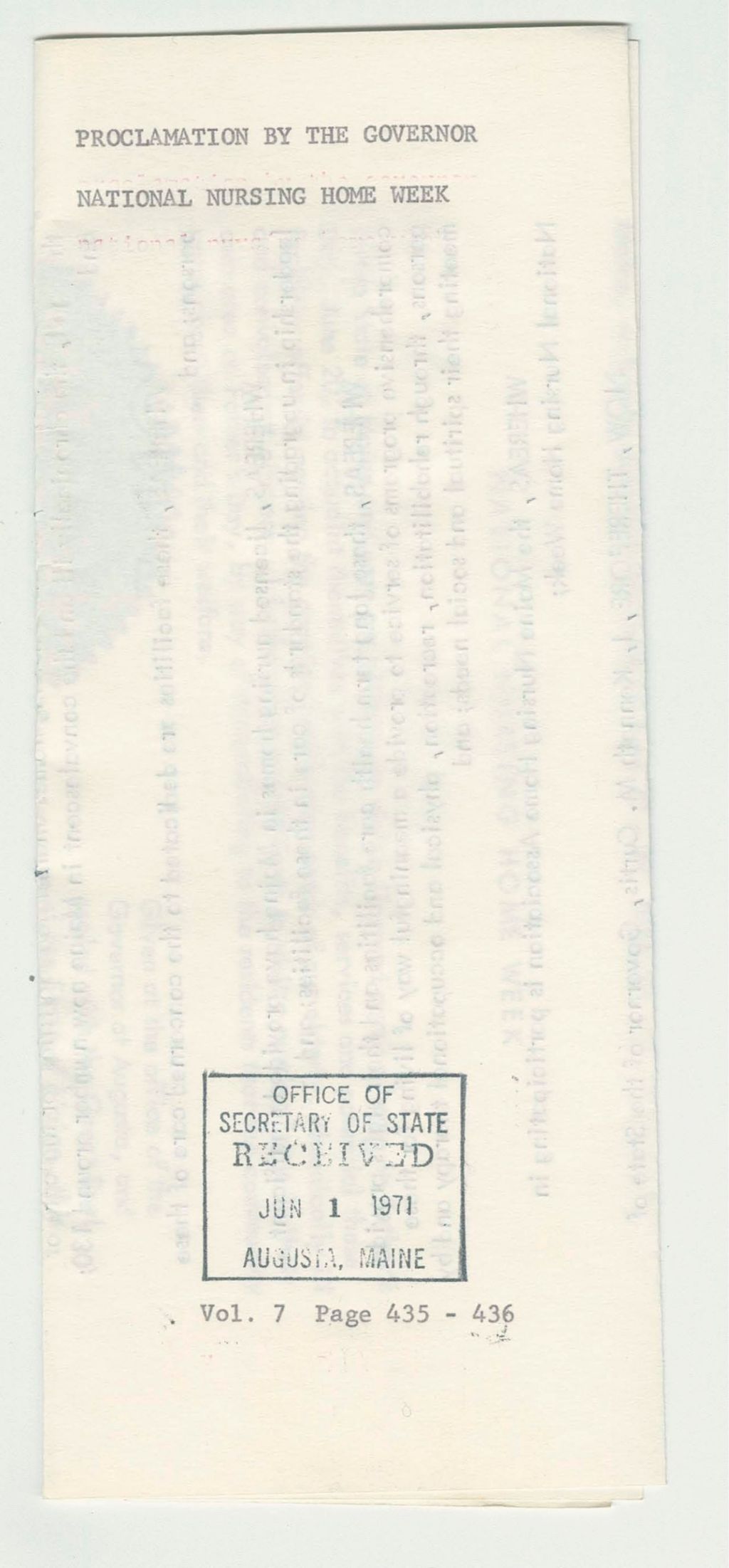 Miniature of National Nursing Home Week