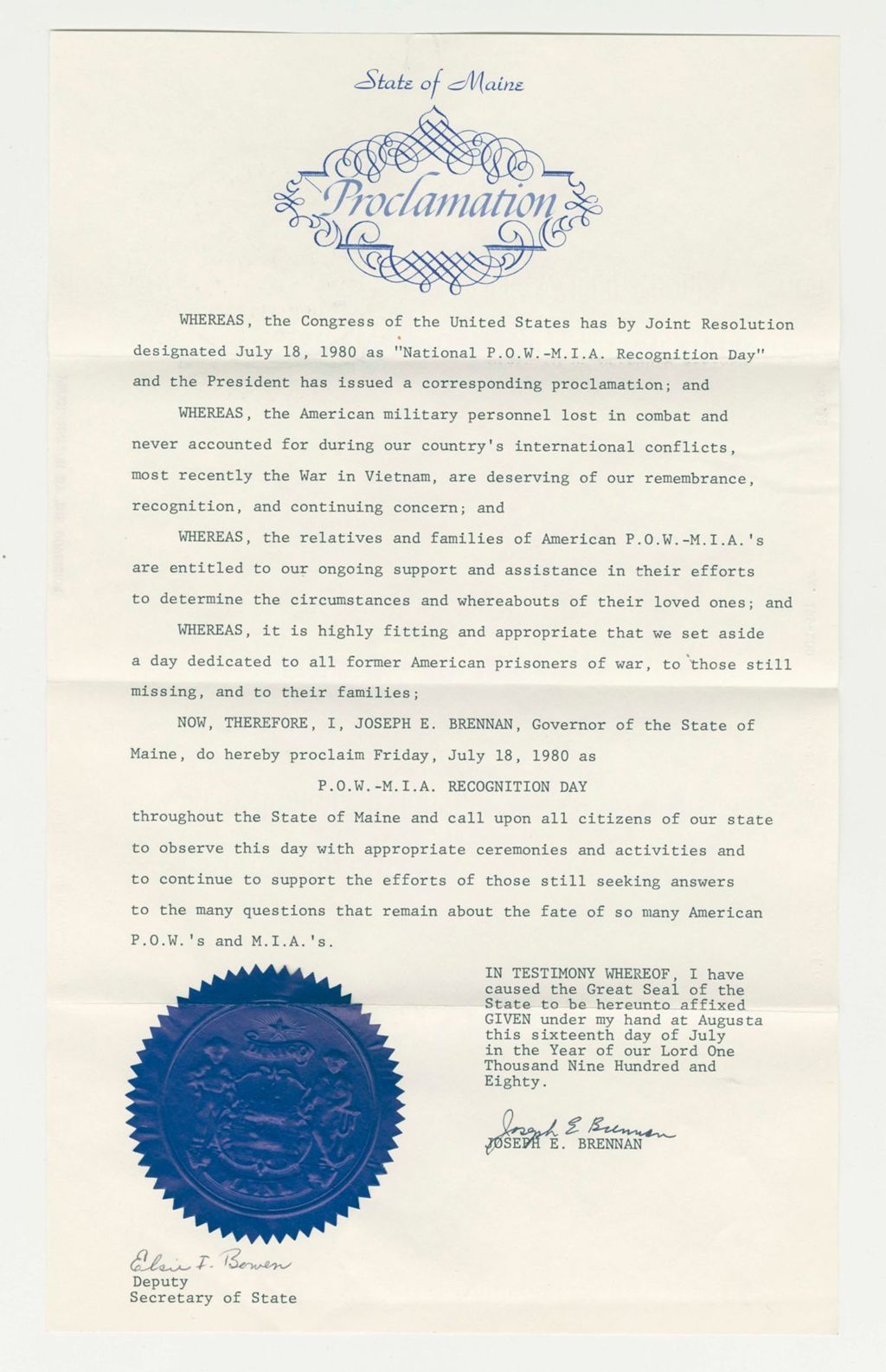 Miniature of POW-MIA Recognition Day