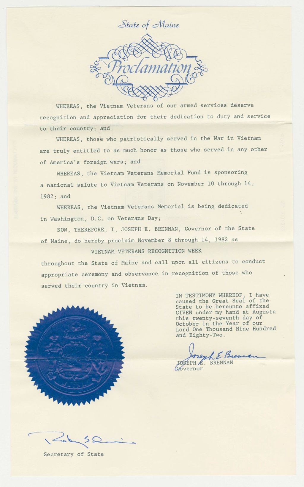 Miniature of Vietnam Veterans Recognition Day