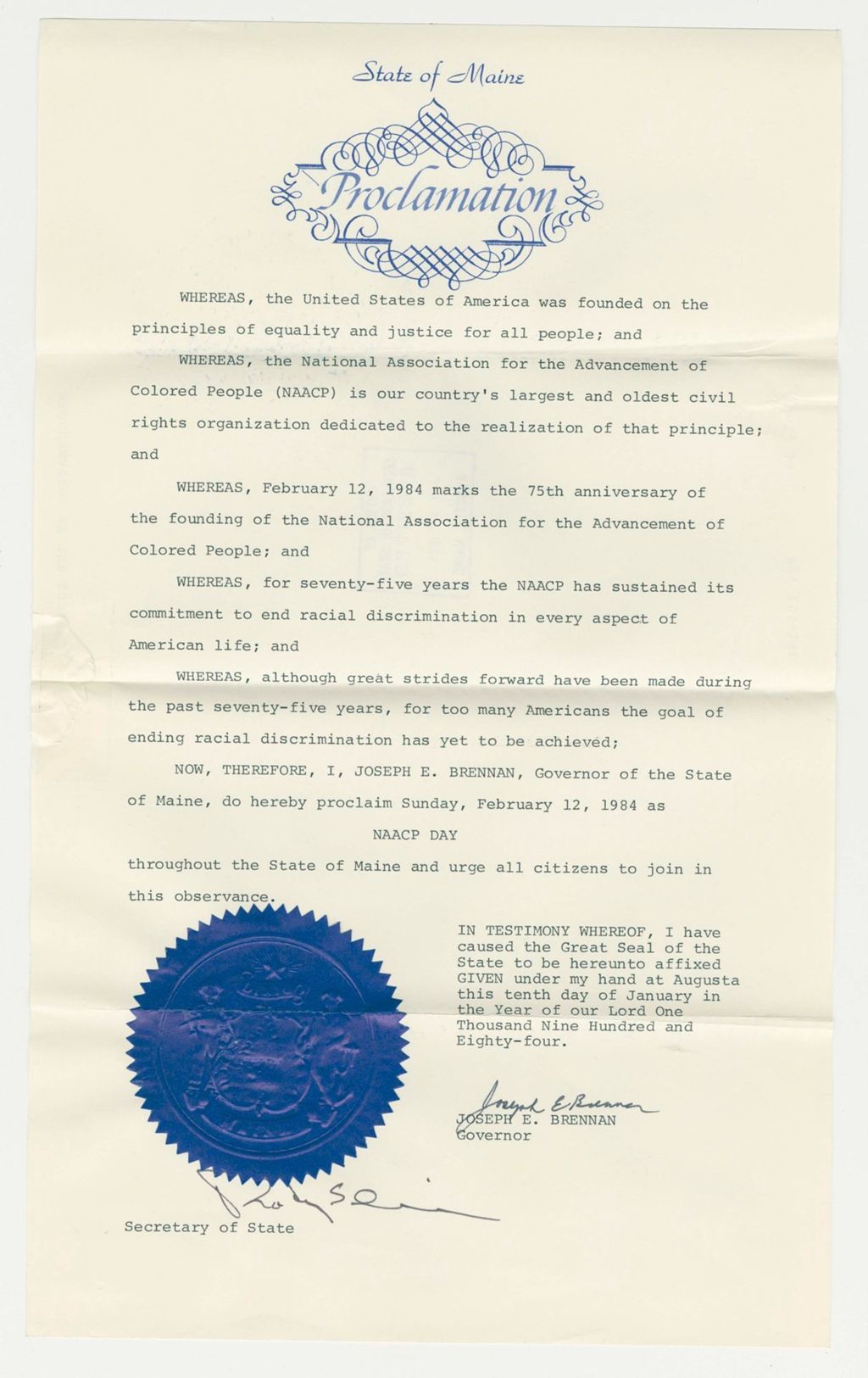 Miniature of NAACP Day