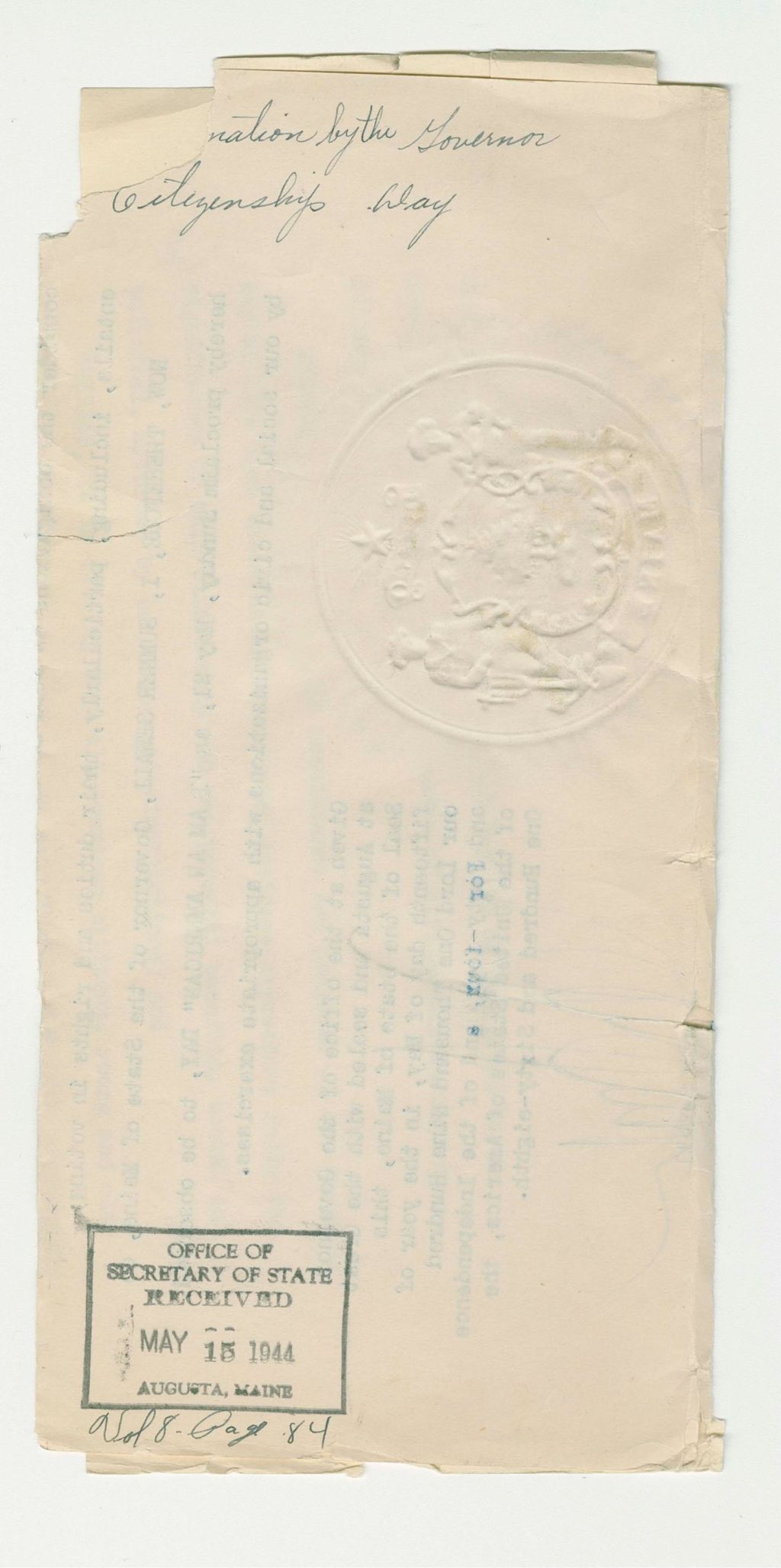 Miniature of Citizenship Day