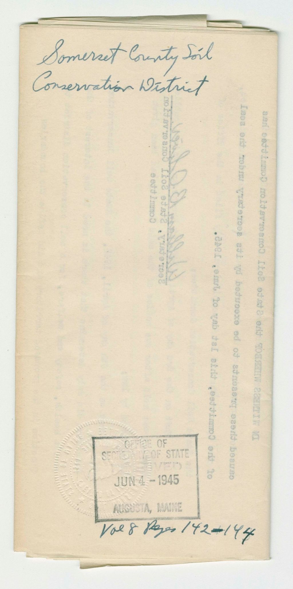 Miniature of Somerset County Soil Conservation District